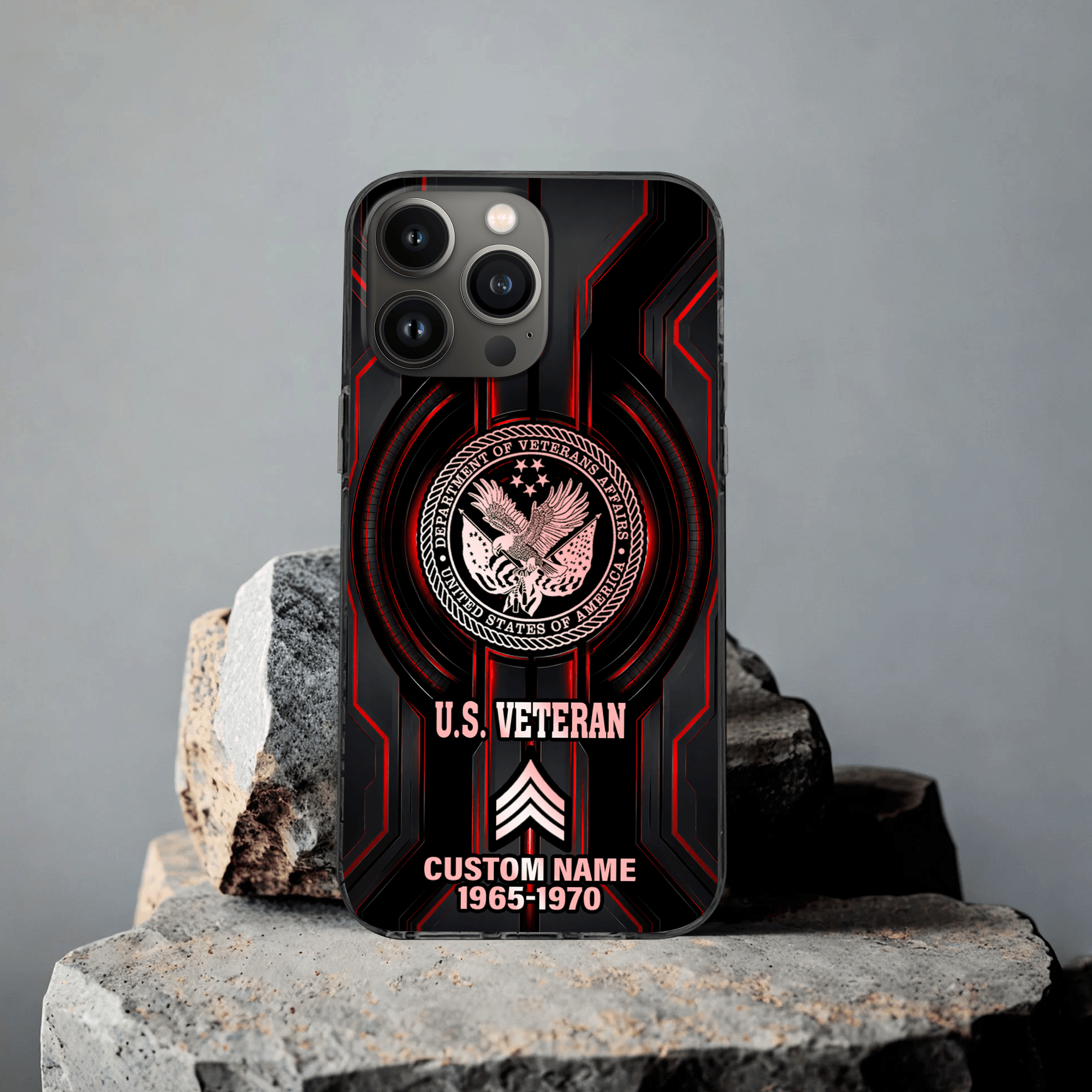 Premium Custom US Veteran Phone Case VPVC507587, Gifts For US Veteran, Best Gifts On Father’s Day, Veterans Day