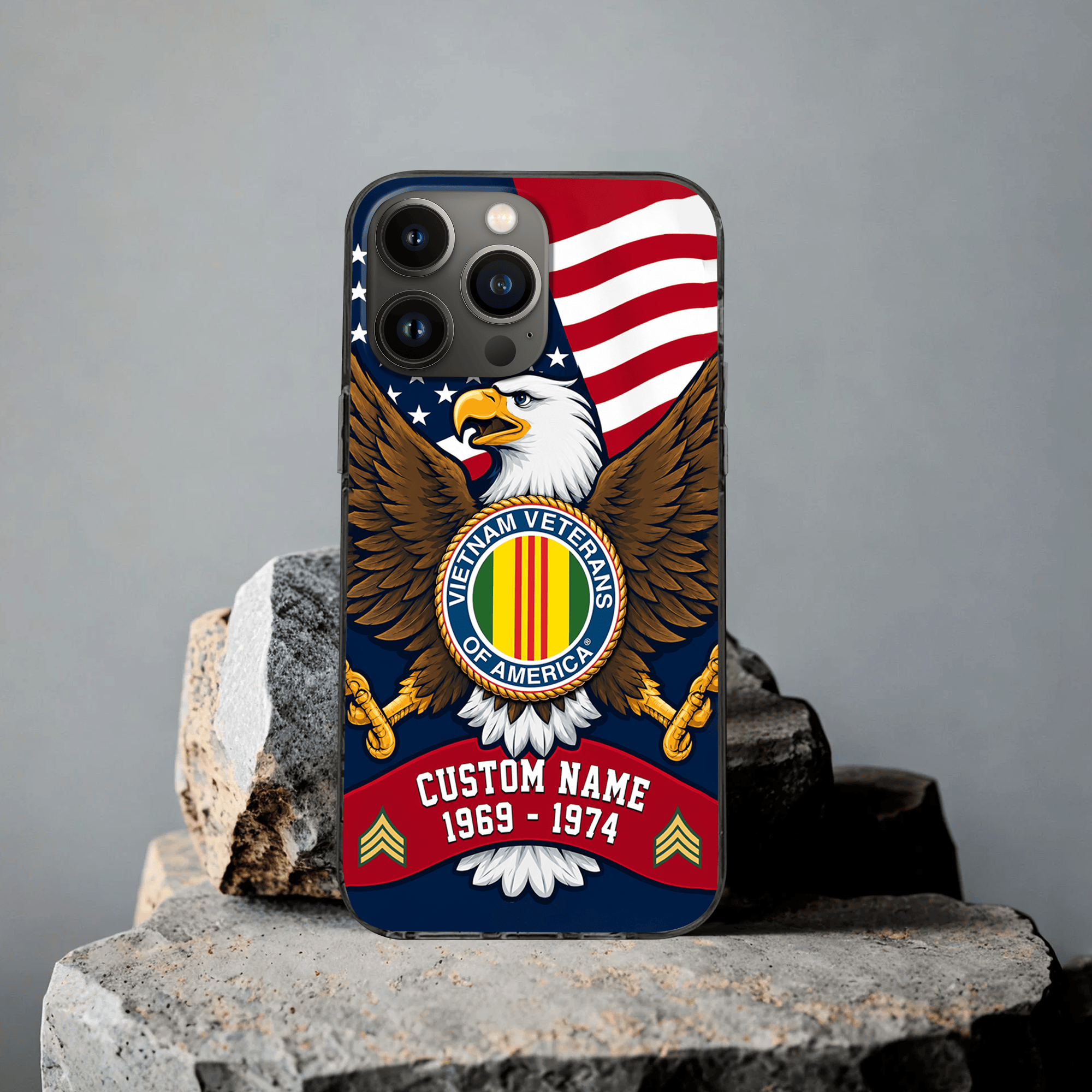 Premium Custom Vietnam Veteran Phone Case VPVC507606, Gifts For Vietnam Veterans, Best Gifts On Father’s Day, Veterans Day