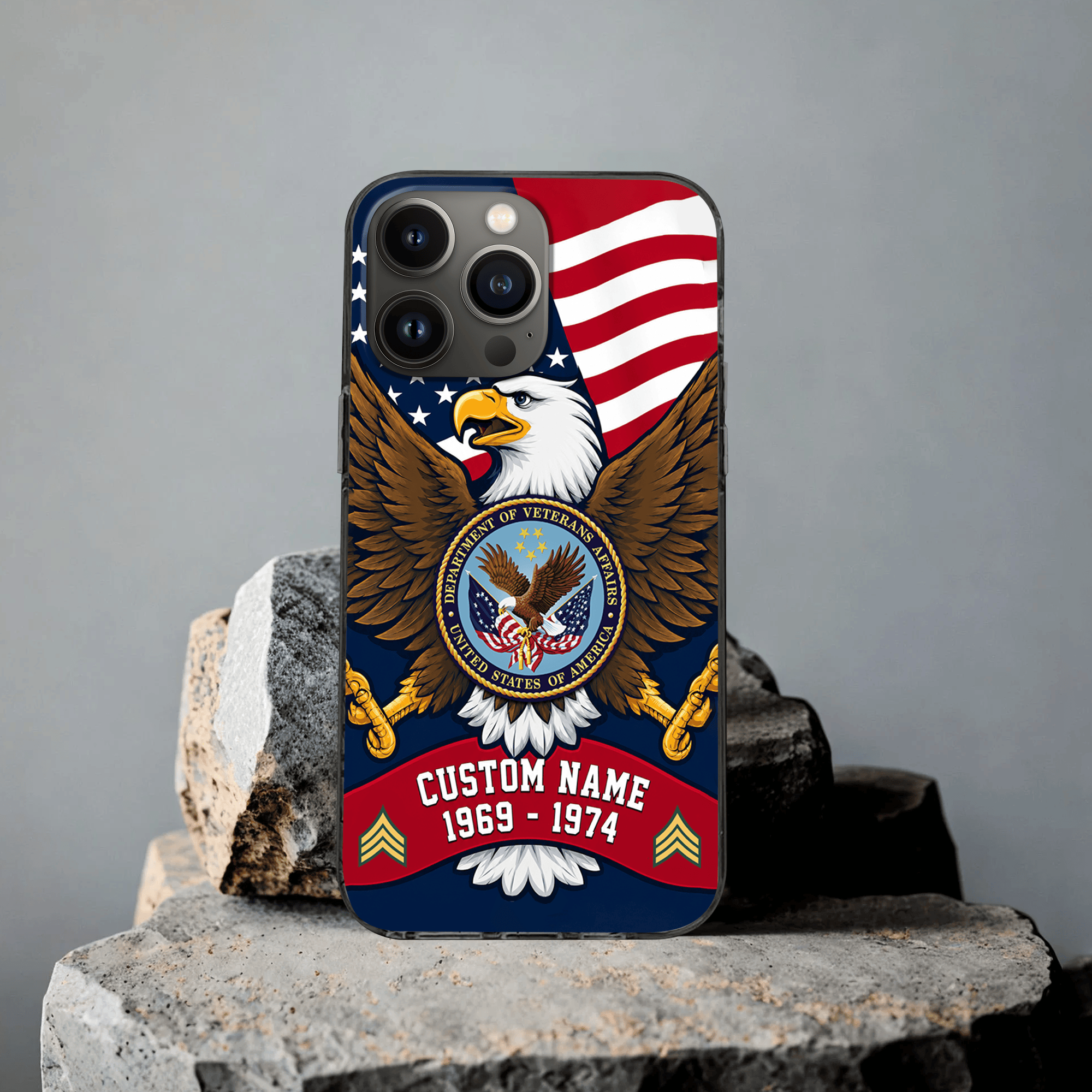 Premium Custom US Veteran Phone Case VPVC507607, Gifts For US Veteran, Best Gifts On Father’s Day, Veterans Day