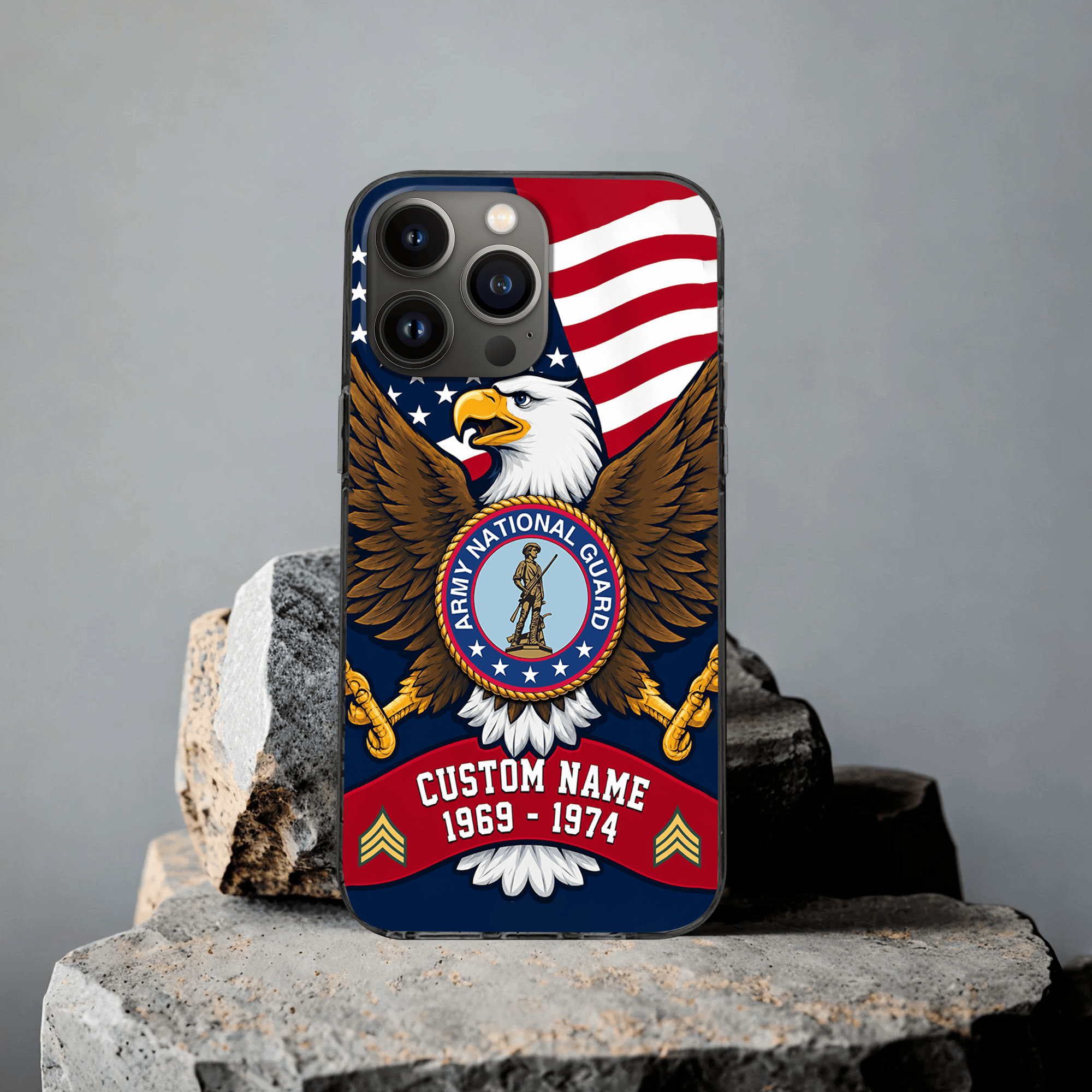Premium Custom Army National Guard Phone Case VPVC507608, Gifts For Army National Guard Veteran, Best Gifts On Father’s Day, Veterans Day