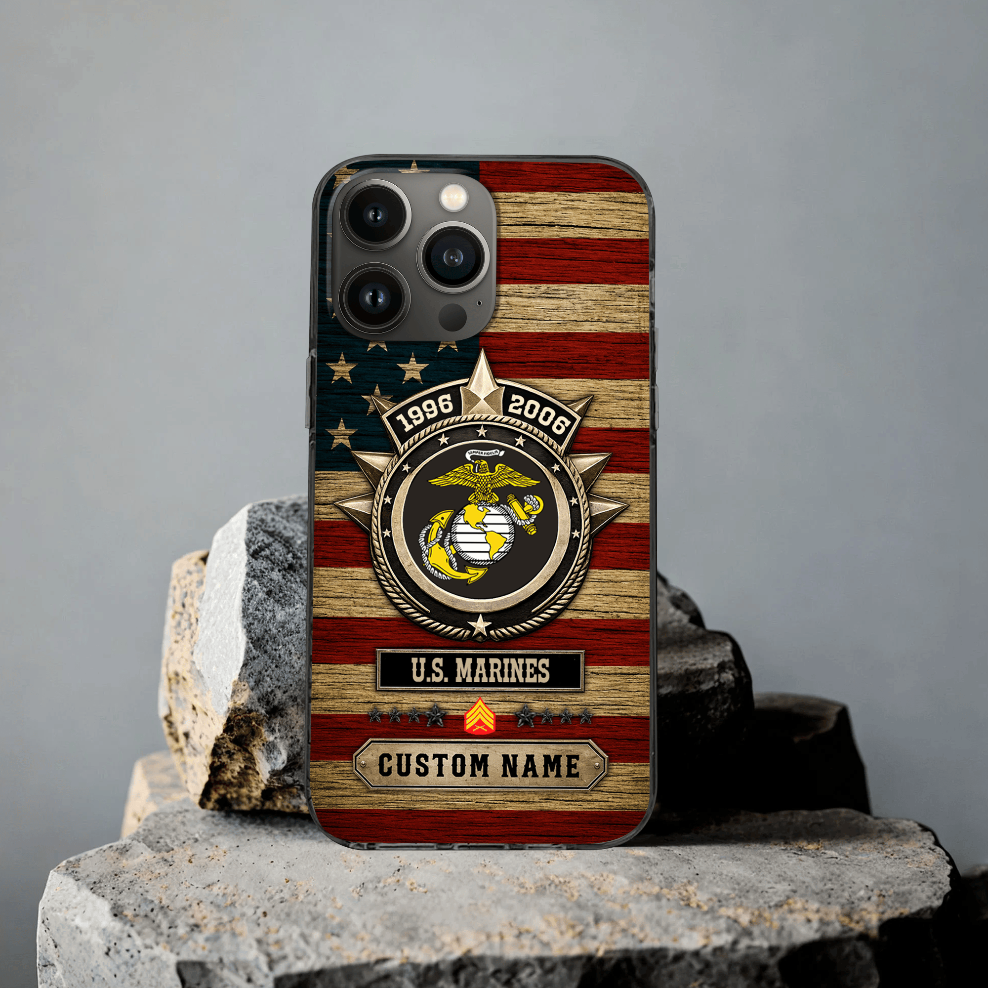 Premium Custom USMC Phone Case VPVC507613, Gifts For Marine Veteran, Best Gifts On Father’s Day, Veterans Day