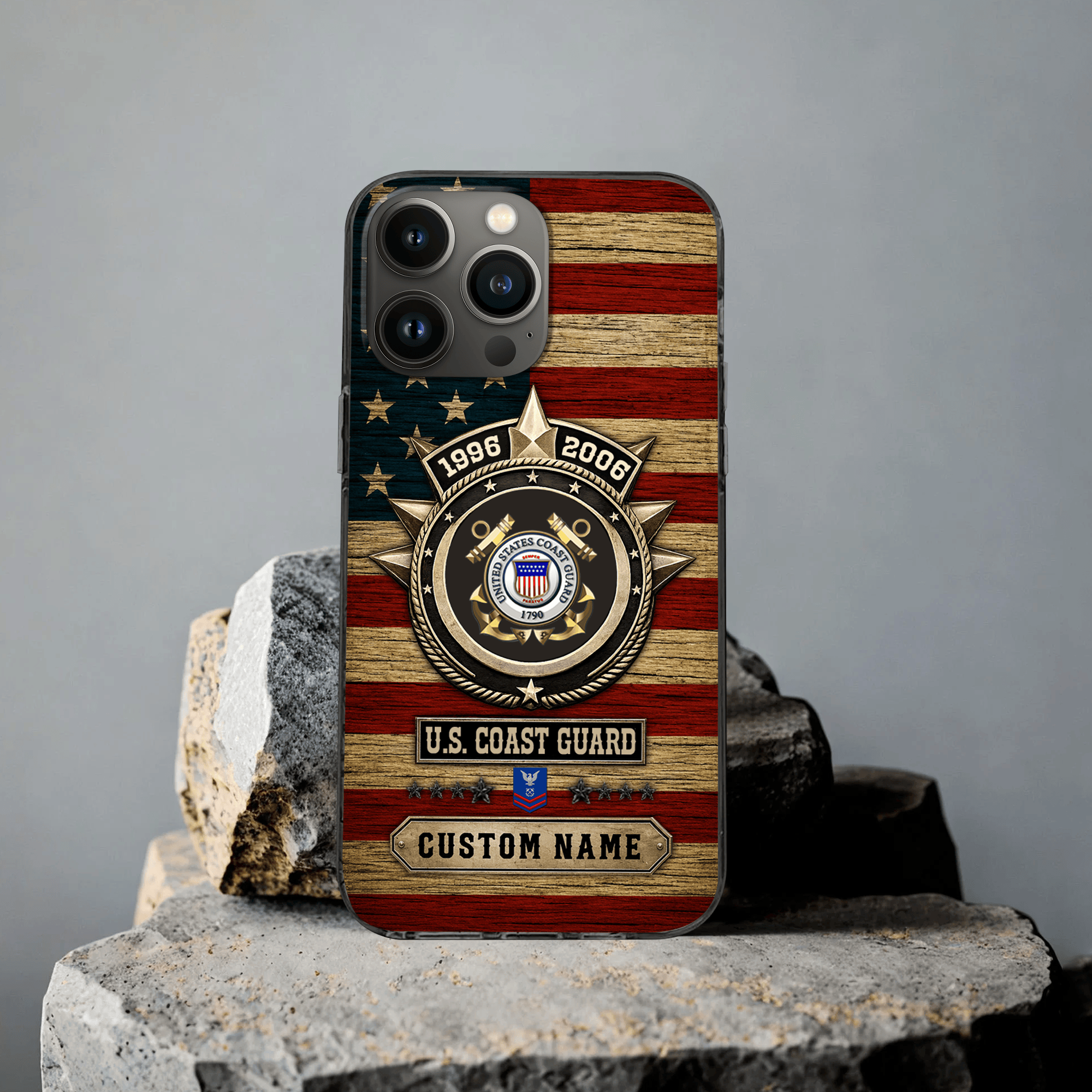 Premium Custom USCG Phone Case VPVC507615, Gifts For Coast Guard Veteran, Best Gifts On Father’s Day, Veterans Day