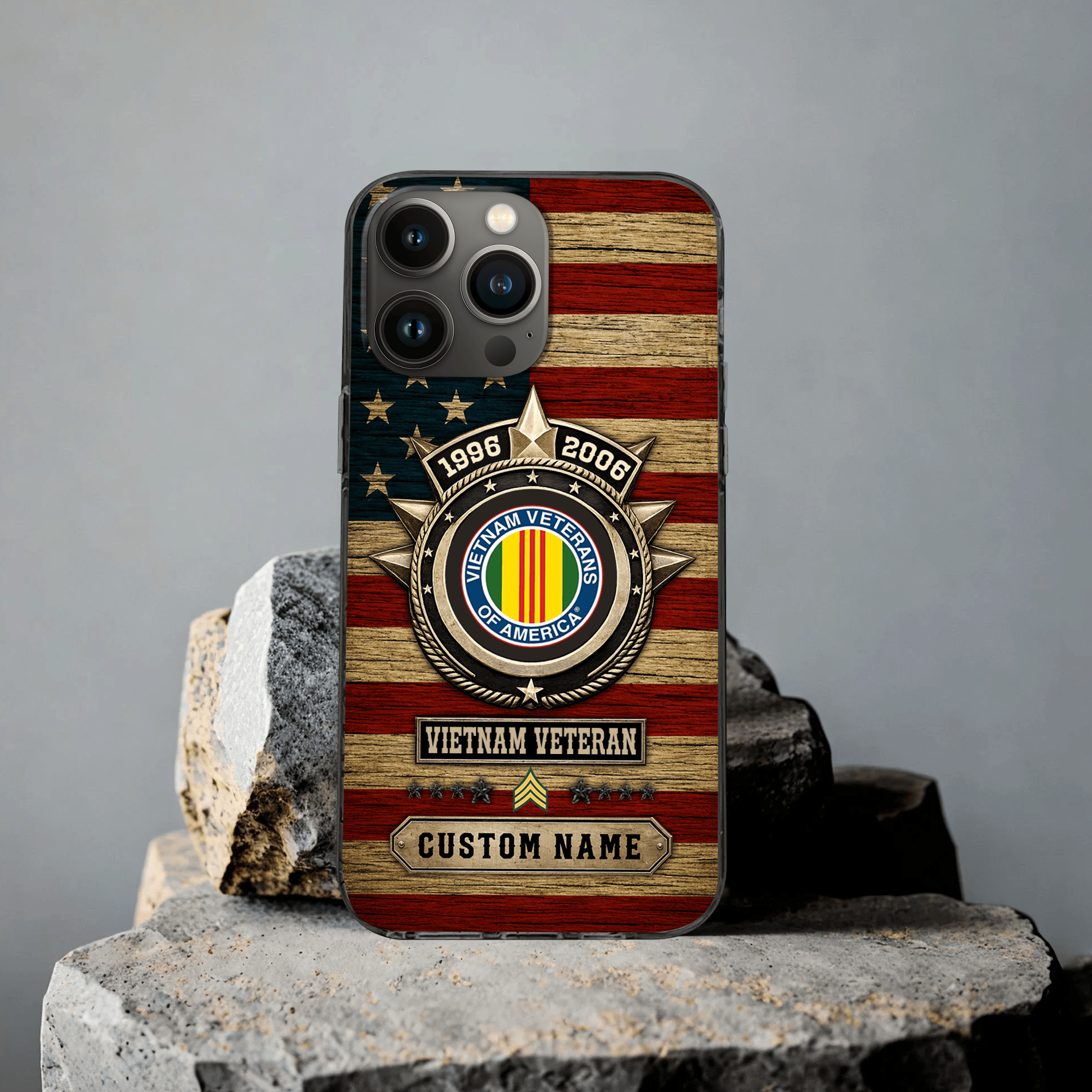 Premium Custom Vietnam Veteran Phone Case VPVC507616, Gifts For Vietnam Veterans, Best Gifts On Father’s Day, Veterans Day
