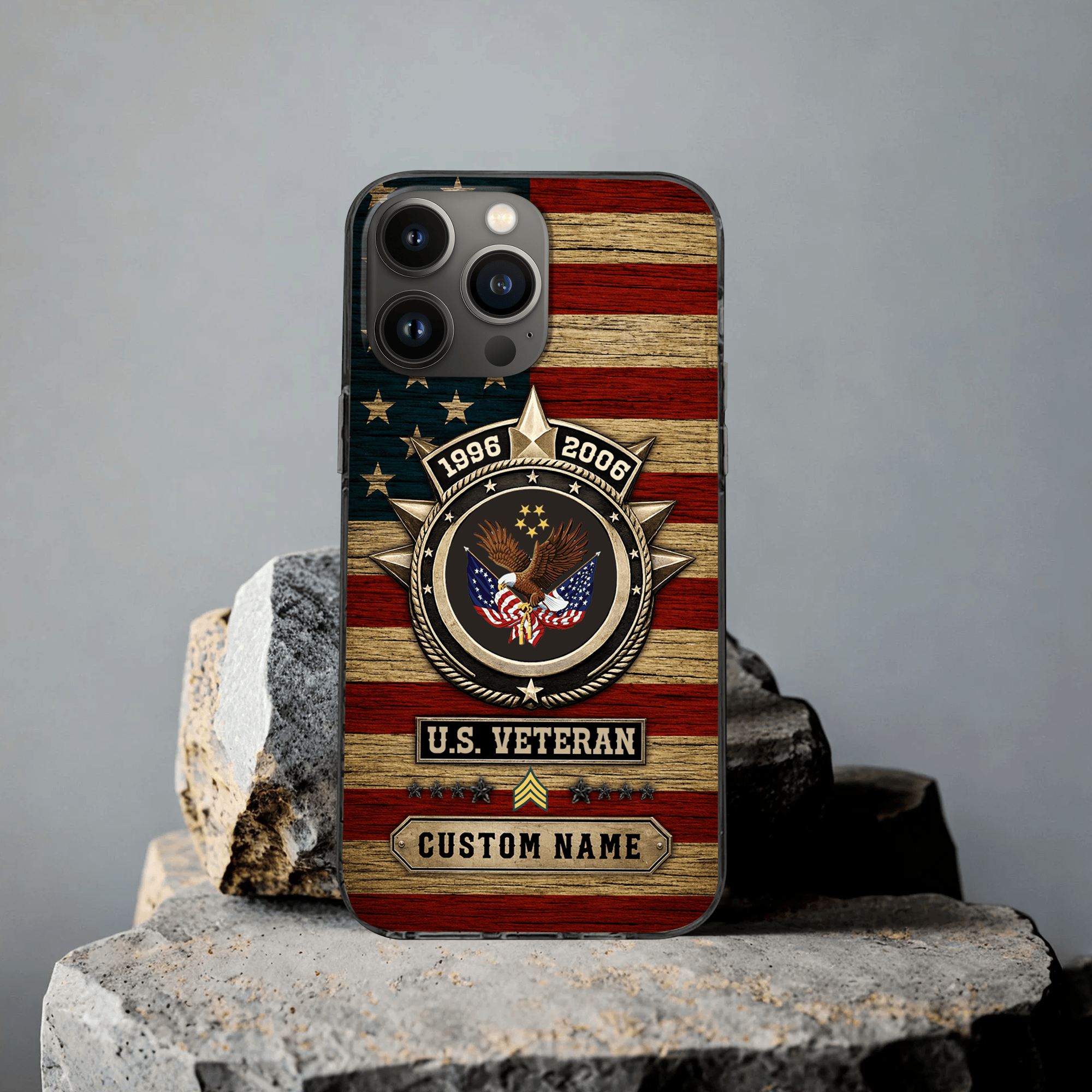 Premium Custom US Veteran Phone Case VPVC507617, Gifts For US Veteran, Best Gifts On Father’s Day, Veterans Day
