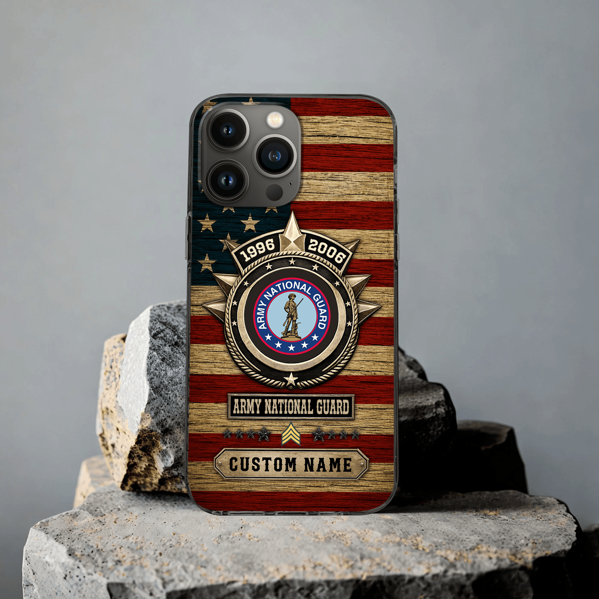 Premium Custom Army National Guard Phone Case VPVC507618, Gifts For Army National Guard Veteran, Best Gifts On Father’s Day, Veterans Day