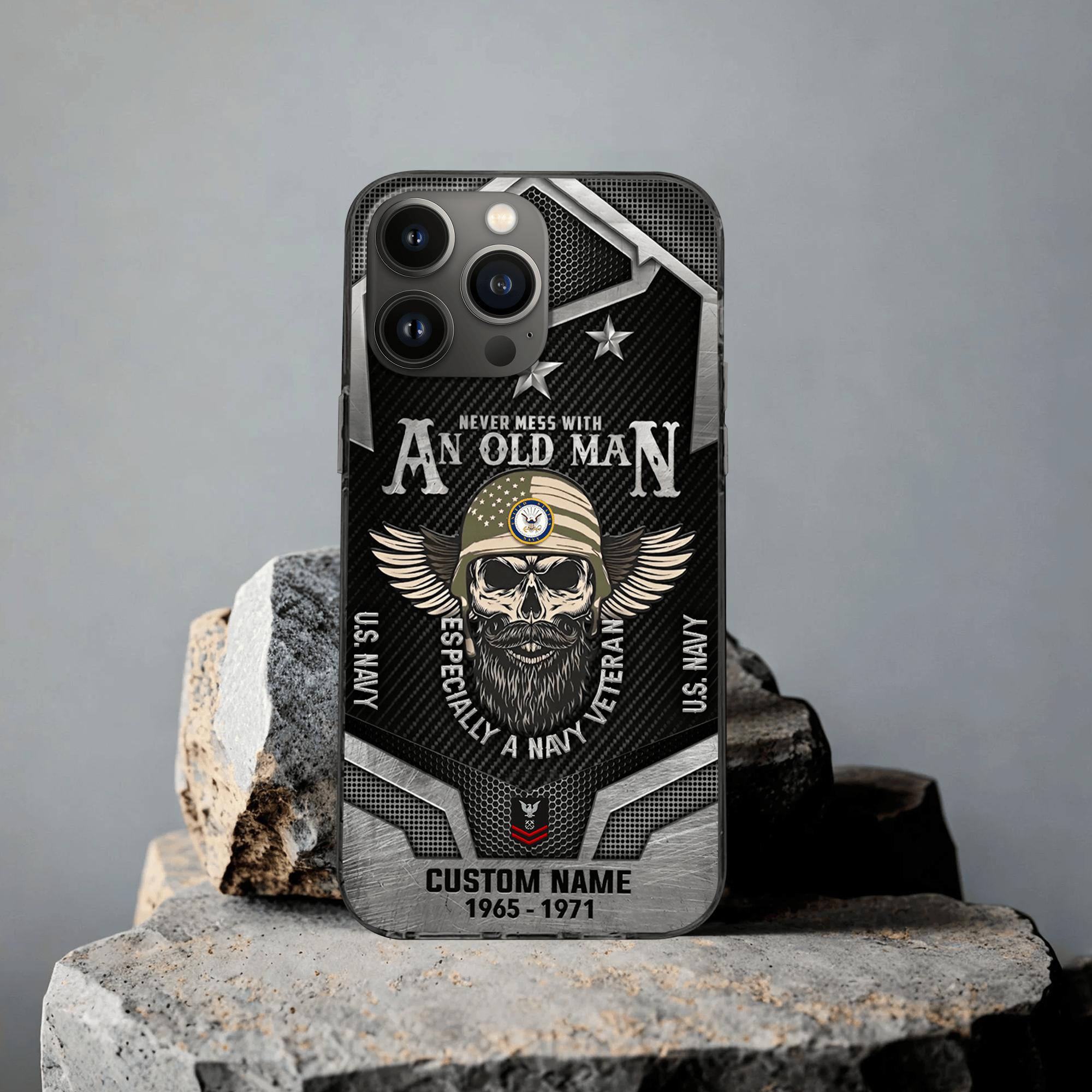 Premium Custom US Navy Phone Case VPVC507632, Gifts For Navy Veteran, Best Gifts On Father’s Day, Veterans Day