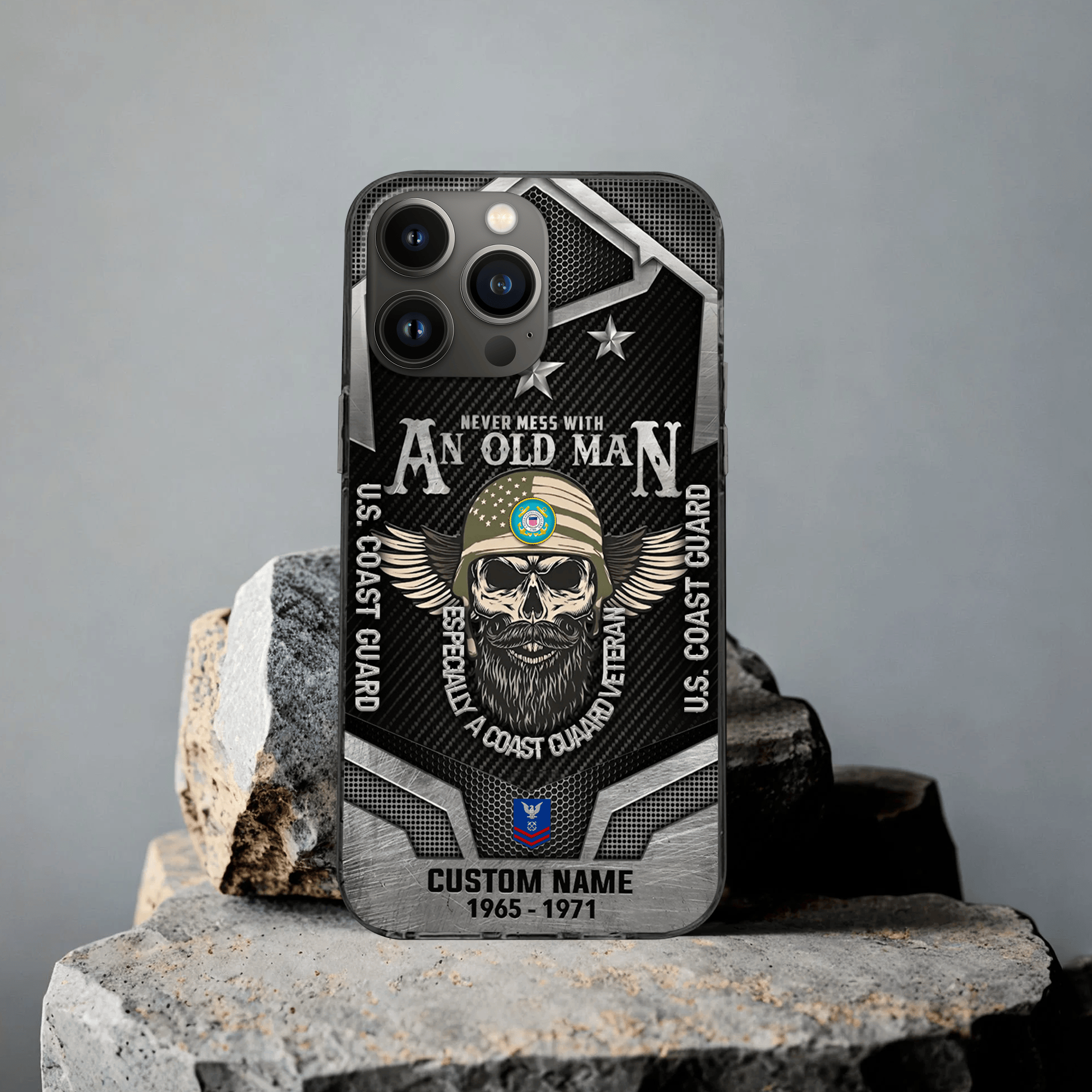 Premium Custom USCG Phone Case VPVC507635, Gifts For Coast Guard Veteran, Best Gifts On Father’s Day, Veterans Day
