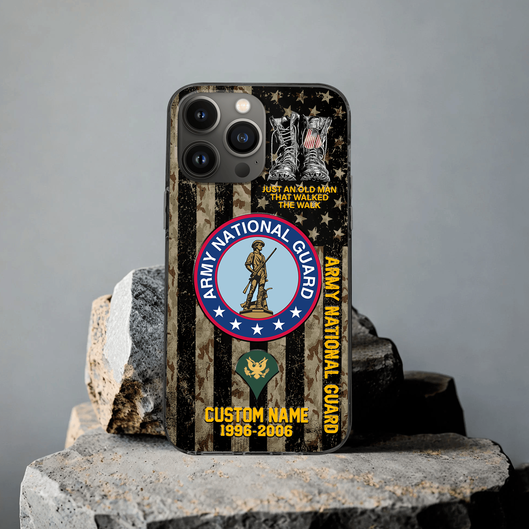 Premium Custom Army National Guard Phone Case VPVC507648, Gifts For Army National Guard Veteran, Best Gifts On Father’s Day, Veterans Day