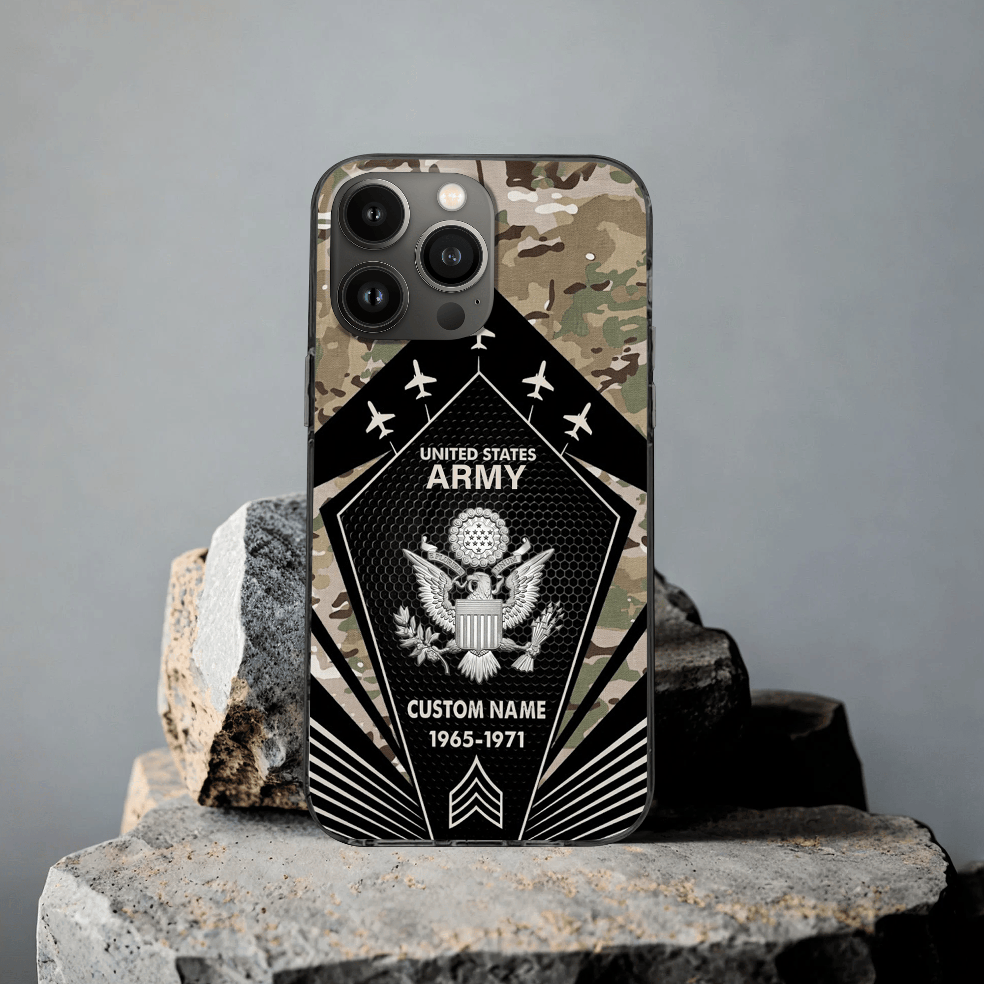 Premium Custom US Army Phone Case VPVC507651, Gifts For Army Veteran, Best Gifts On Father’s Day, Veterans Day