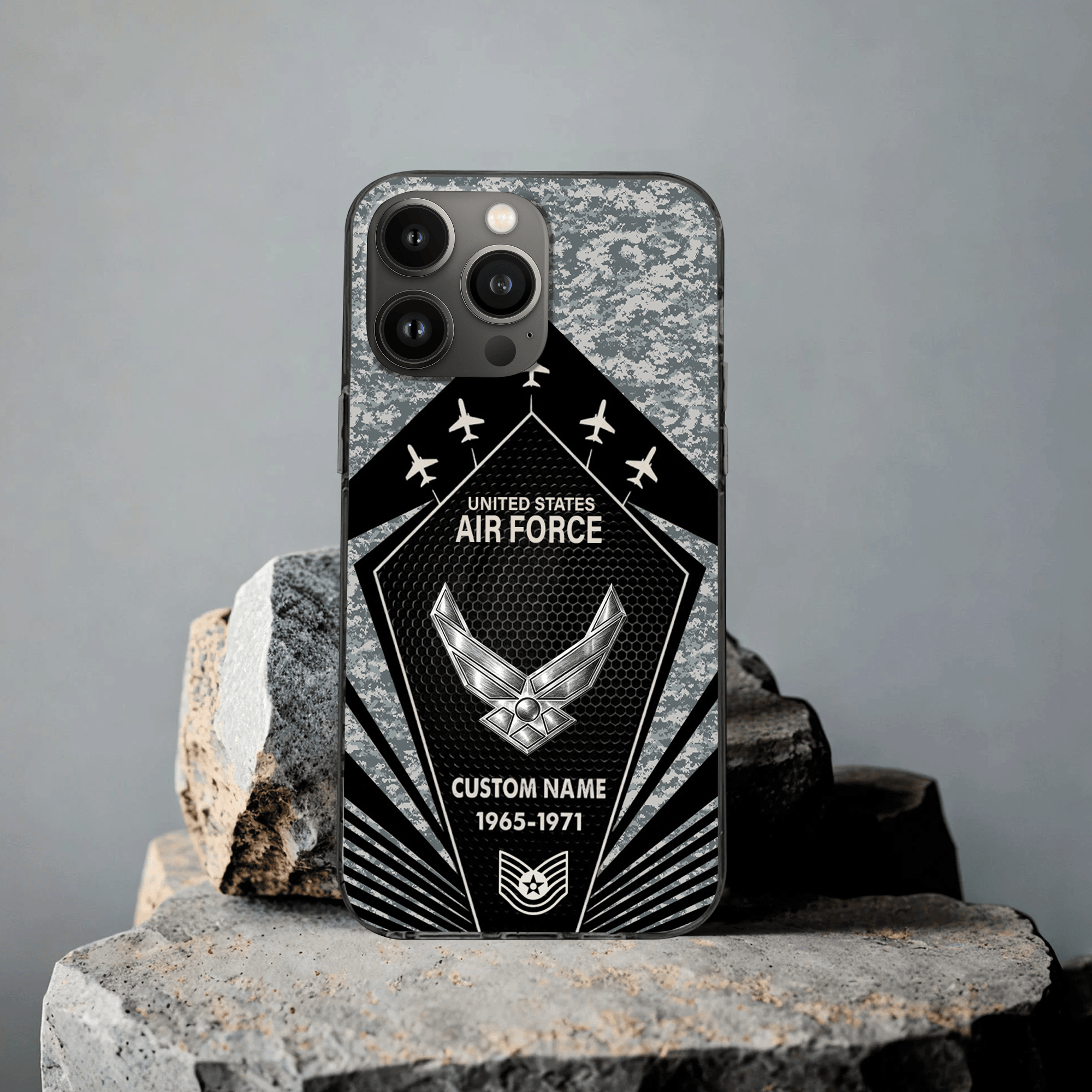 Premium Custom USAF Phone Case VPVC507654, Gifts For Air Force Veteran, Best Gifts On Father’s Day, Veterans Day