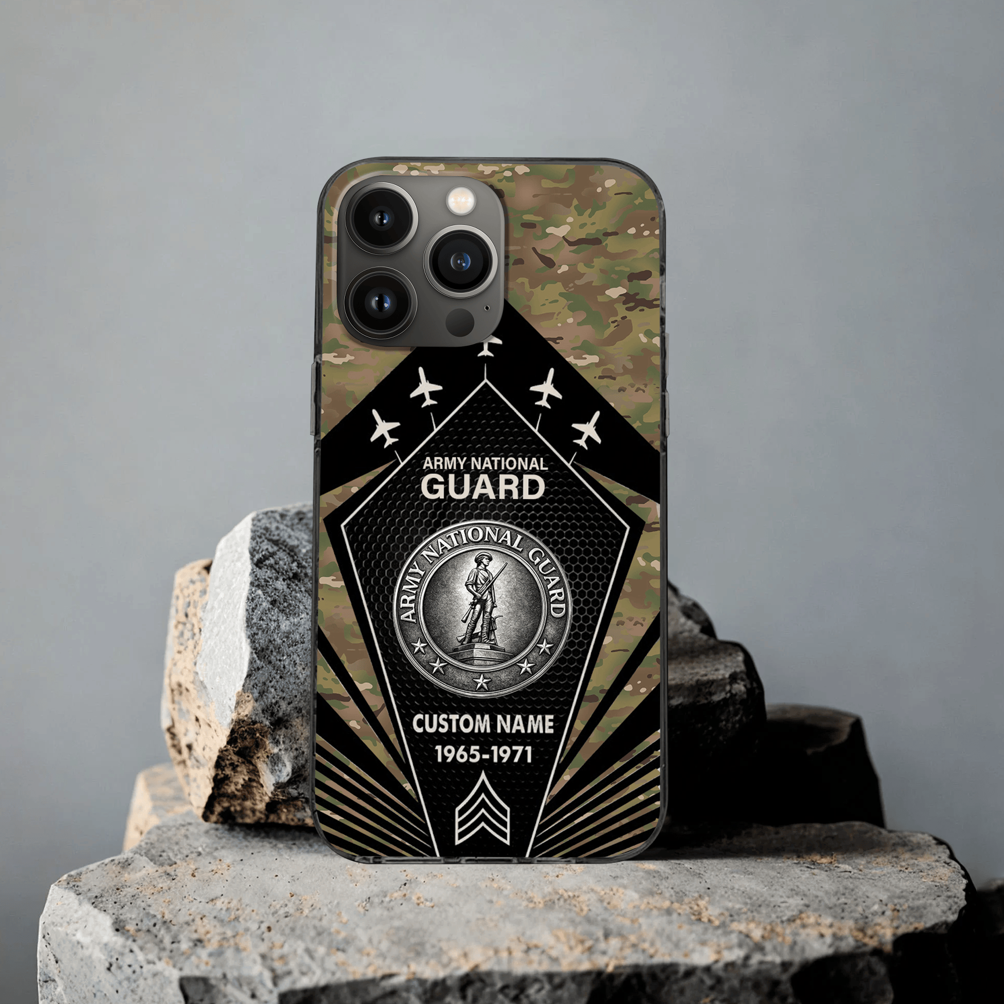 Premium Custom Army National Guard Phone Case VPVC507658, Gifts For Army National Guard Veteran, Best Gifts On Father’s Day, Veterans Day