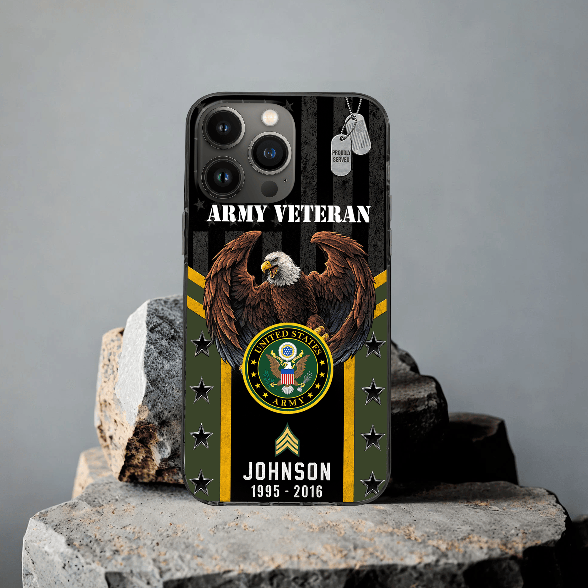 Premium Custom US Army Phone Case VPVC507661, Gifts For Army Veteran, Best Gifts On Father’s Day, Veterans Day