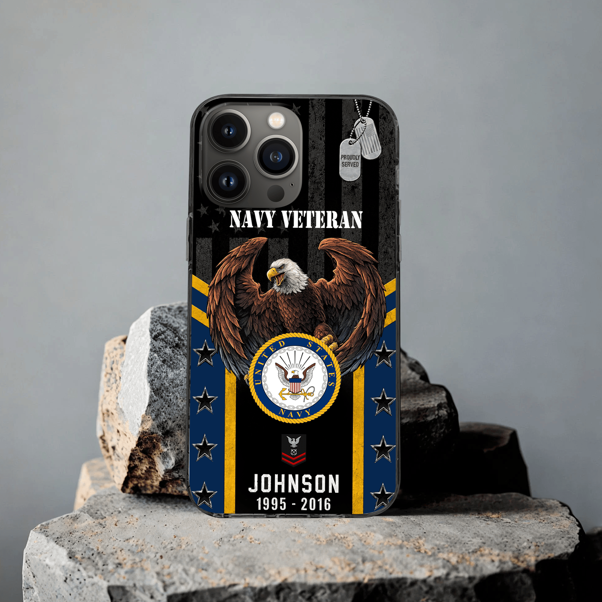 Premium Custom US Navy Phone Case VPVC507662, Gifts For Navy Veteran, Best Gifts On Father’s Day, Veterans Day