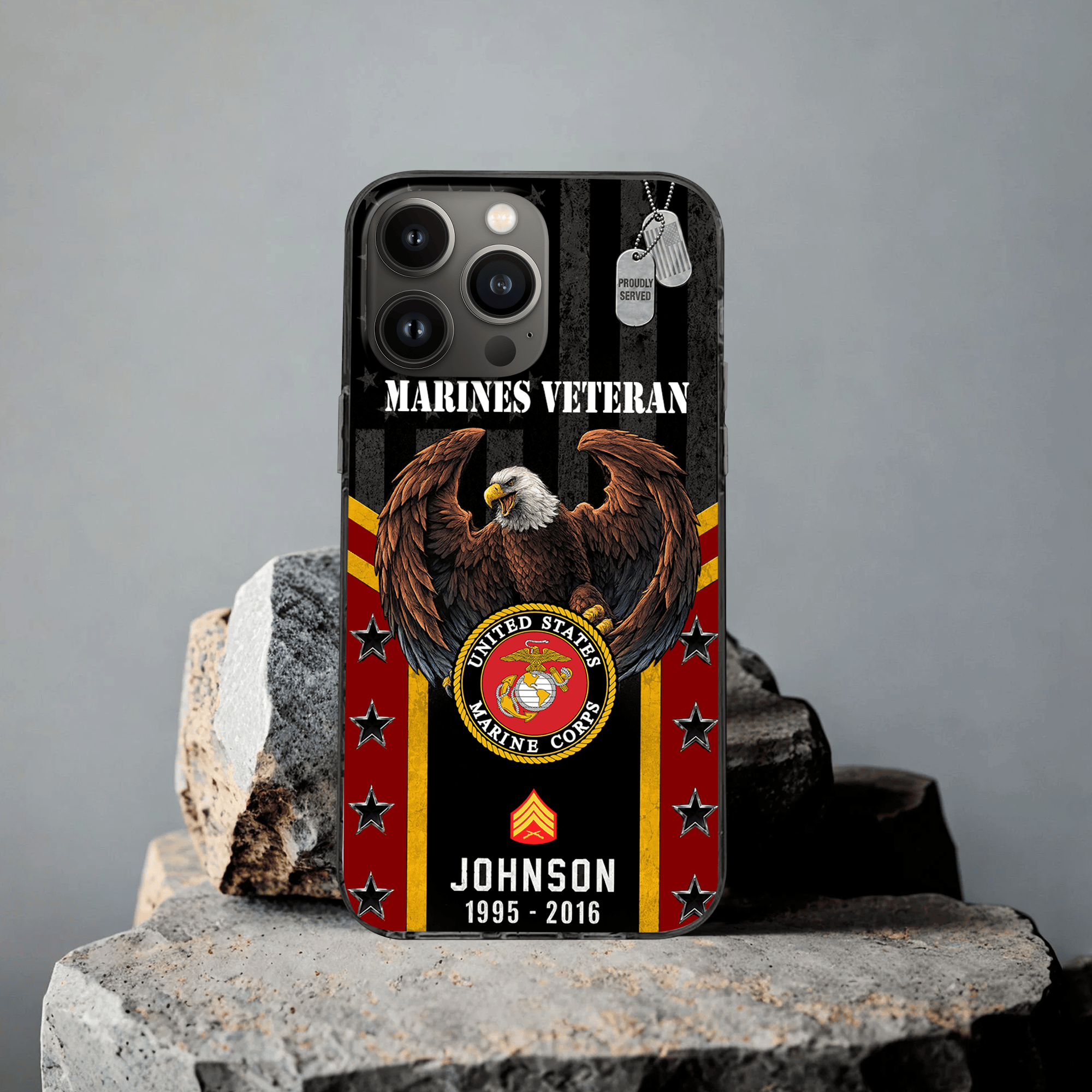 Premium Custom USMC Phone Case VPVC507663, Gifts For Marine Veteran, Best Gifts On Father’s Day, Veterans Day