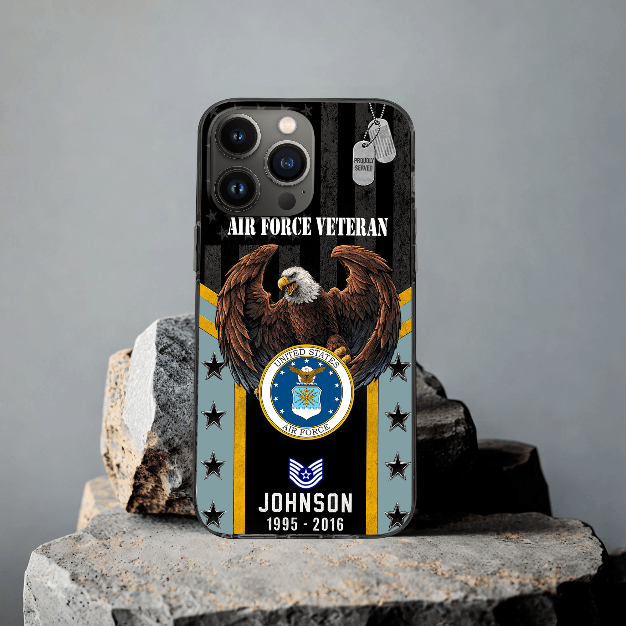 Premium Custom USAF Phone Case VPVC507664, Gifts For Air Force Veteran, Best Gifts On Father’s Day, Veterans Day