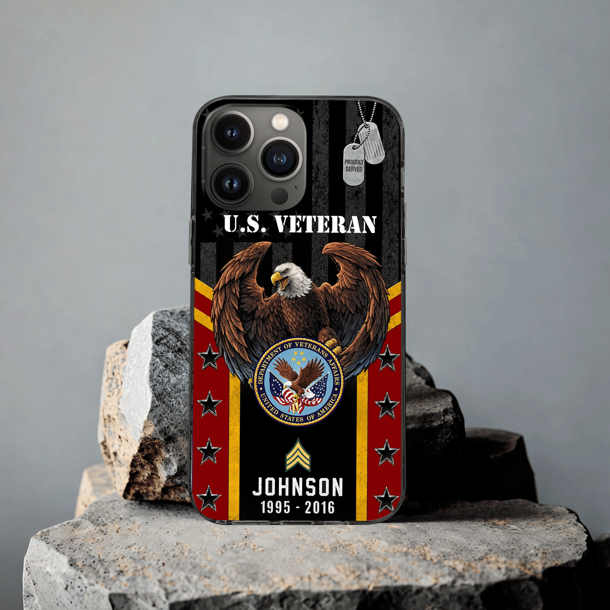 Premium Custom US Veteran Phone Case VPVC507667, Gifts For US Veteran, Best Gifts On Father’s Day, Veterans Day