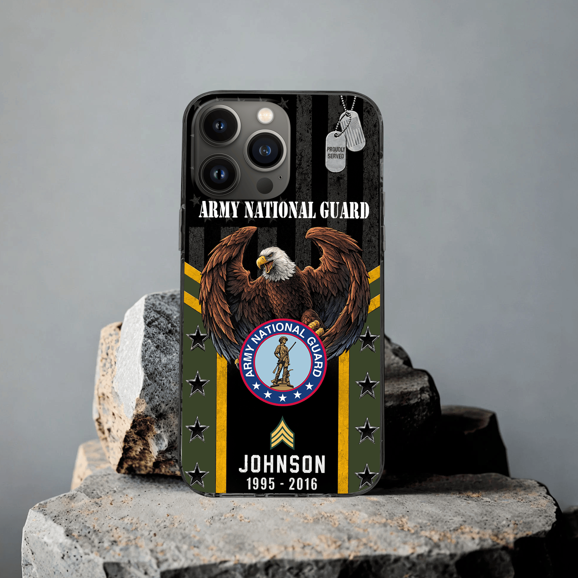 Premium Custom Army National Guard Phone Case VPVC507668, Gifts For Army National Guard Veteran, Best Gifts On Father’s Day, Veterans Day