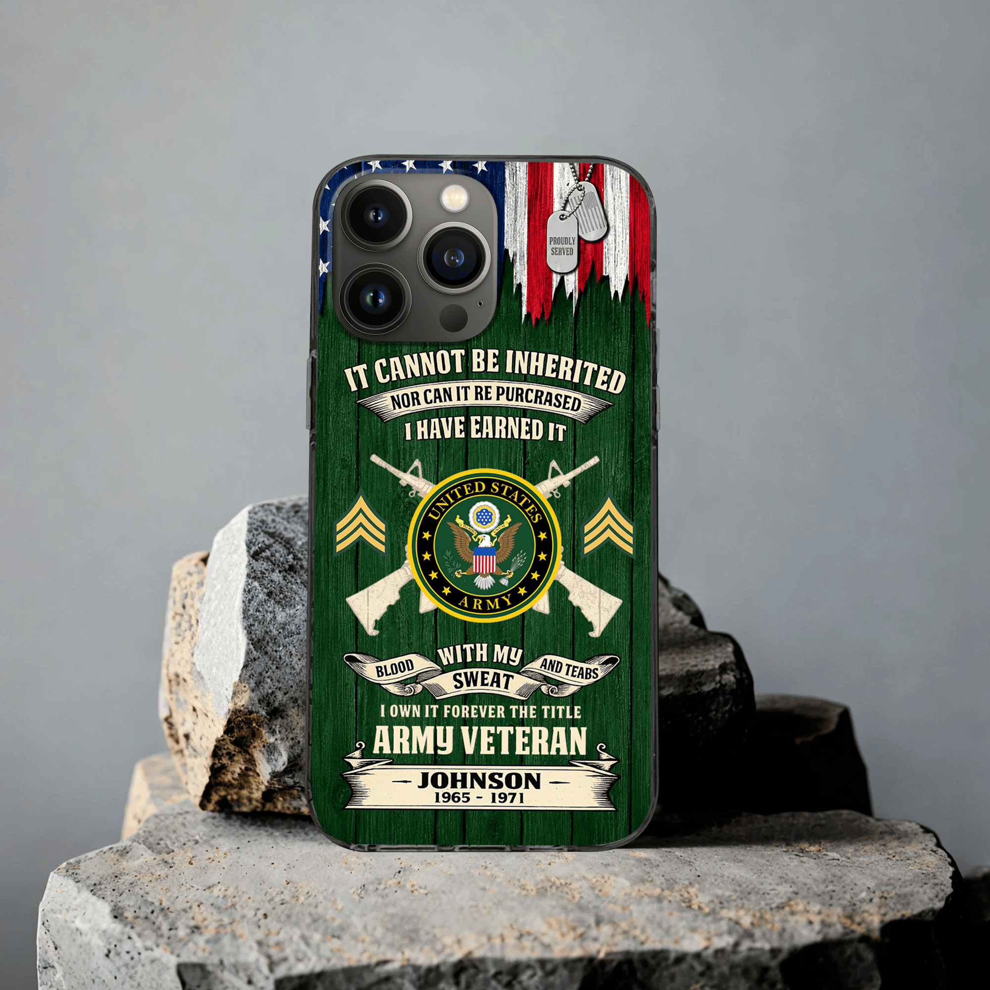 Premium Custom US Army Phone Case VPVC507671, Gifts For Army Veteran, Best Gifts On Father’s Day, Veterans Day