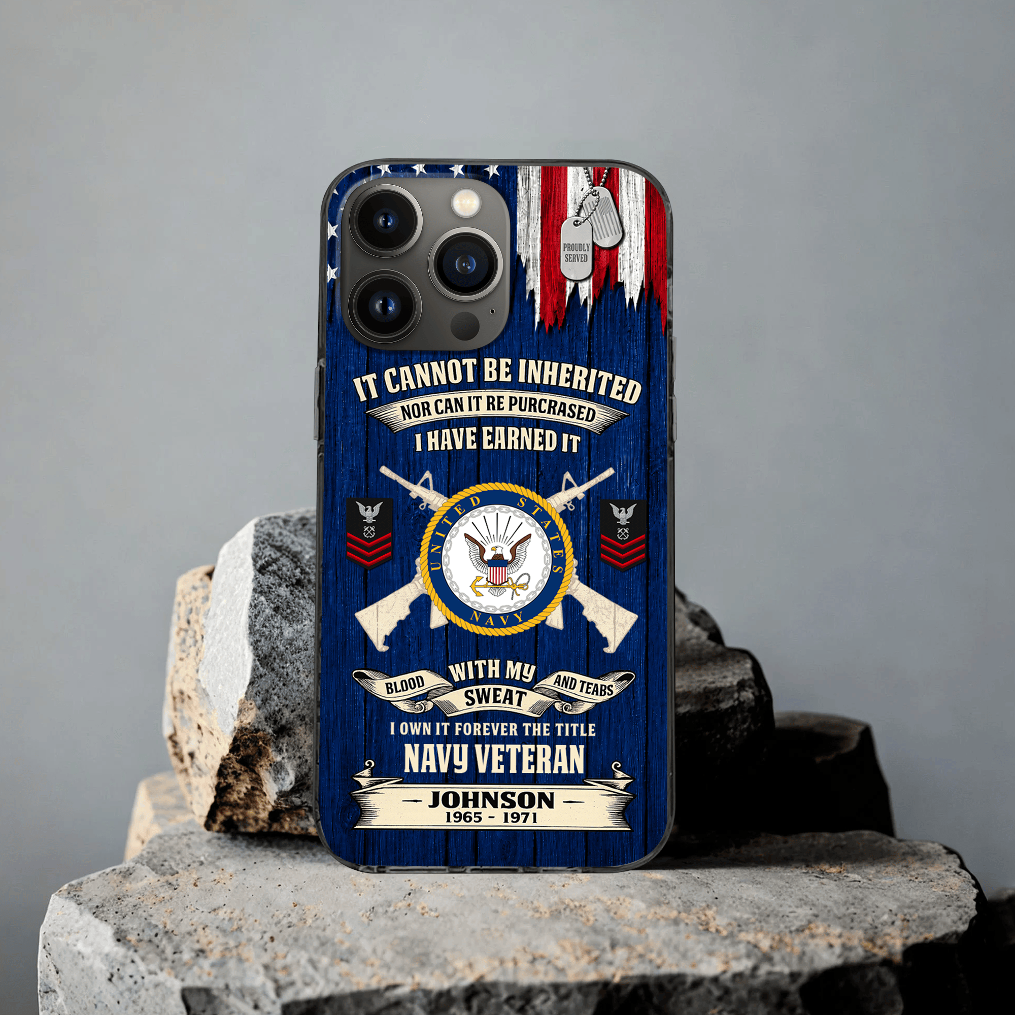 Premium Custom US Navy Phone Case VPVC507672, Gifts For Navy Veteran, Best Gifts On Father’s Day, Veterans Day