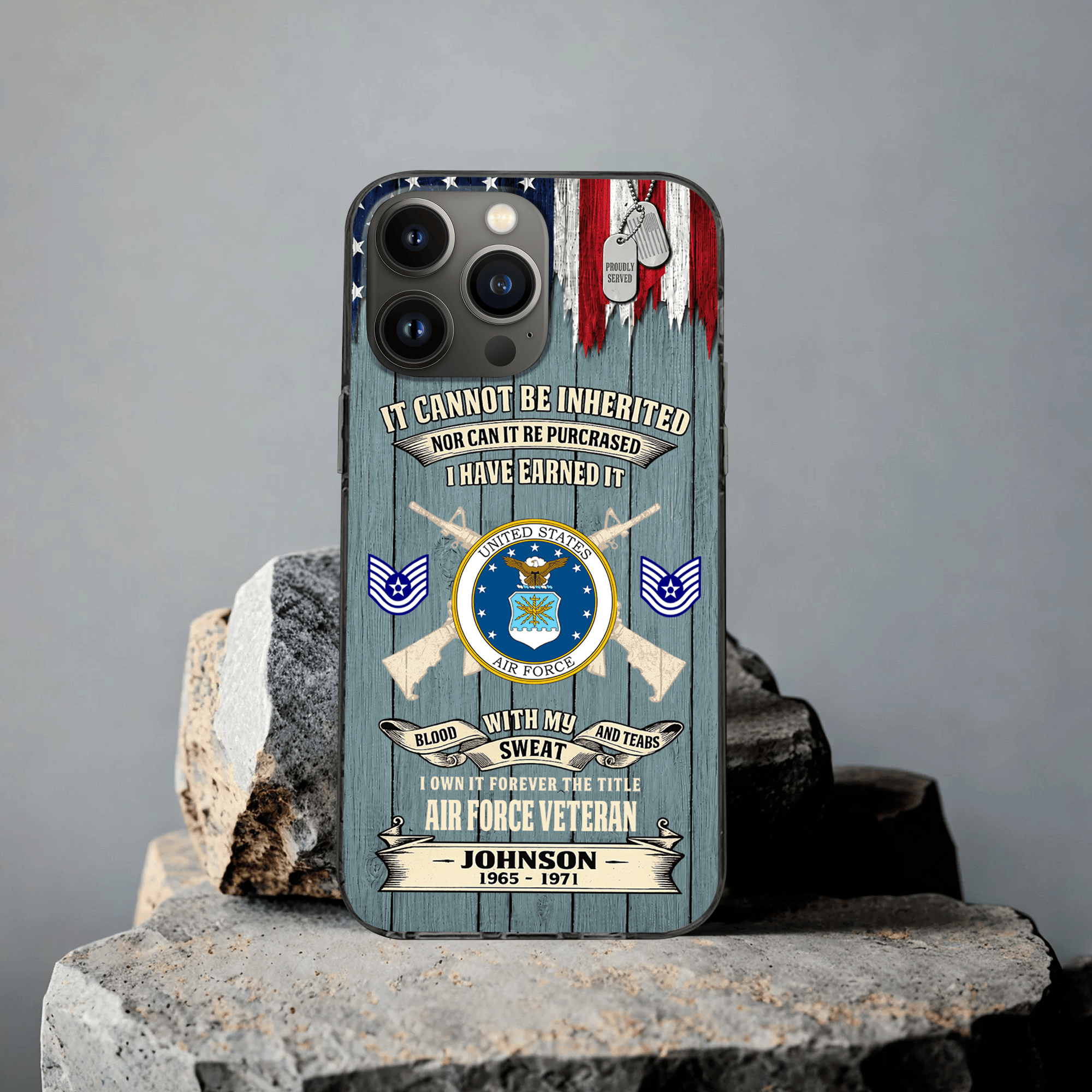 Premium Custom USAF Phone Case VPVC507674, Gifts For Air Force Veteran, Best Gifts On Father’s Day, Veterans Day