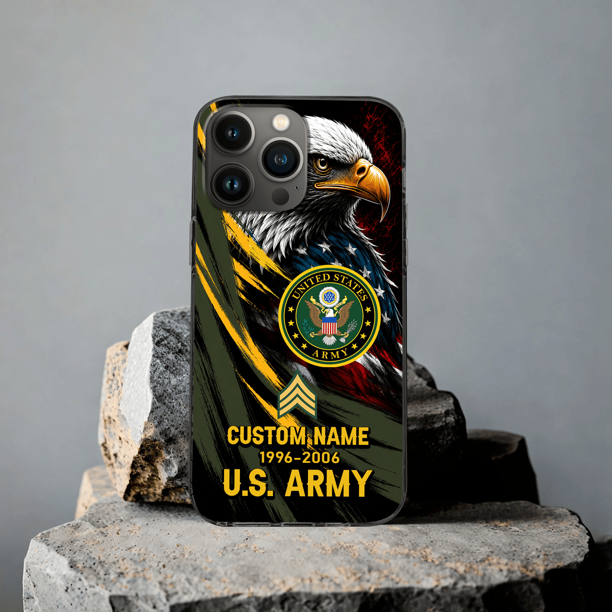 Premium Custom US Army Phone Case VPVC507681, Gifts For Army Veteran, Best Gifts On Father’s Day, Veterans Day