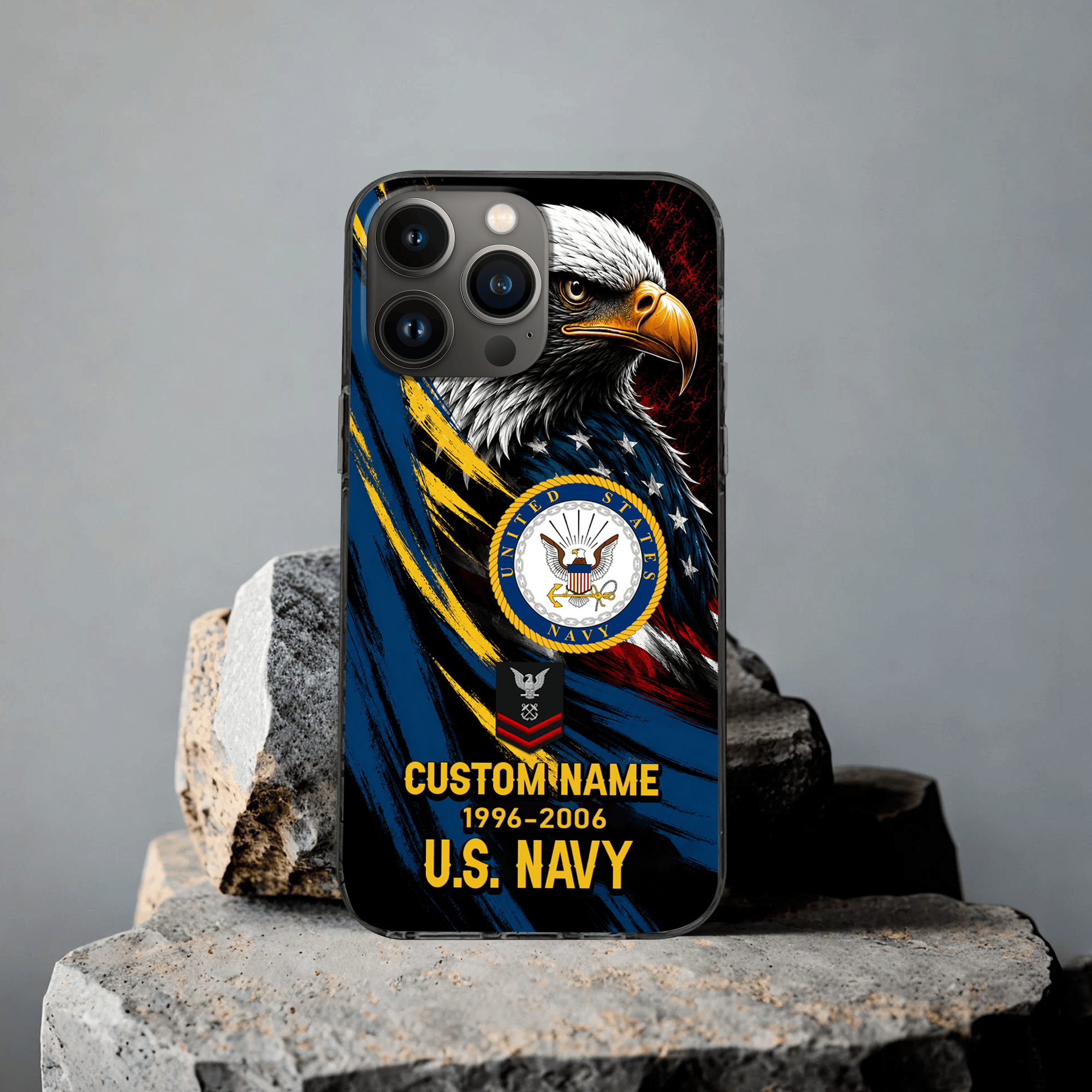 Premium Custom US Navy Phone Case VPVC507682, Gifts For Navy Veteran, Best Gifts On Father’s Day, Veterans Day