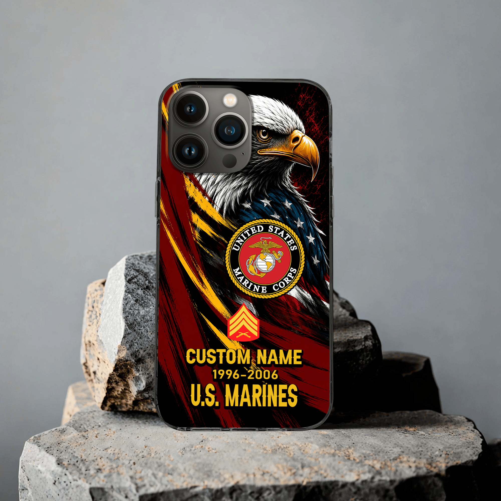 Premium Custom USMC Phone Case VPVC507683, Gifts For Marine Veteran, Best Gifts On Father’s Day, Veterans Day