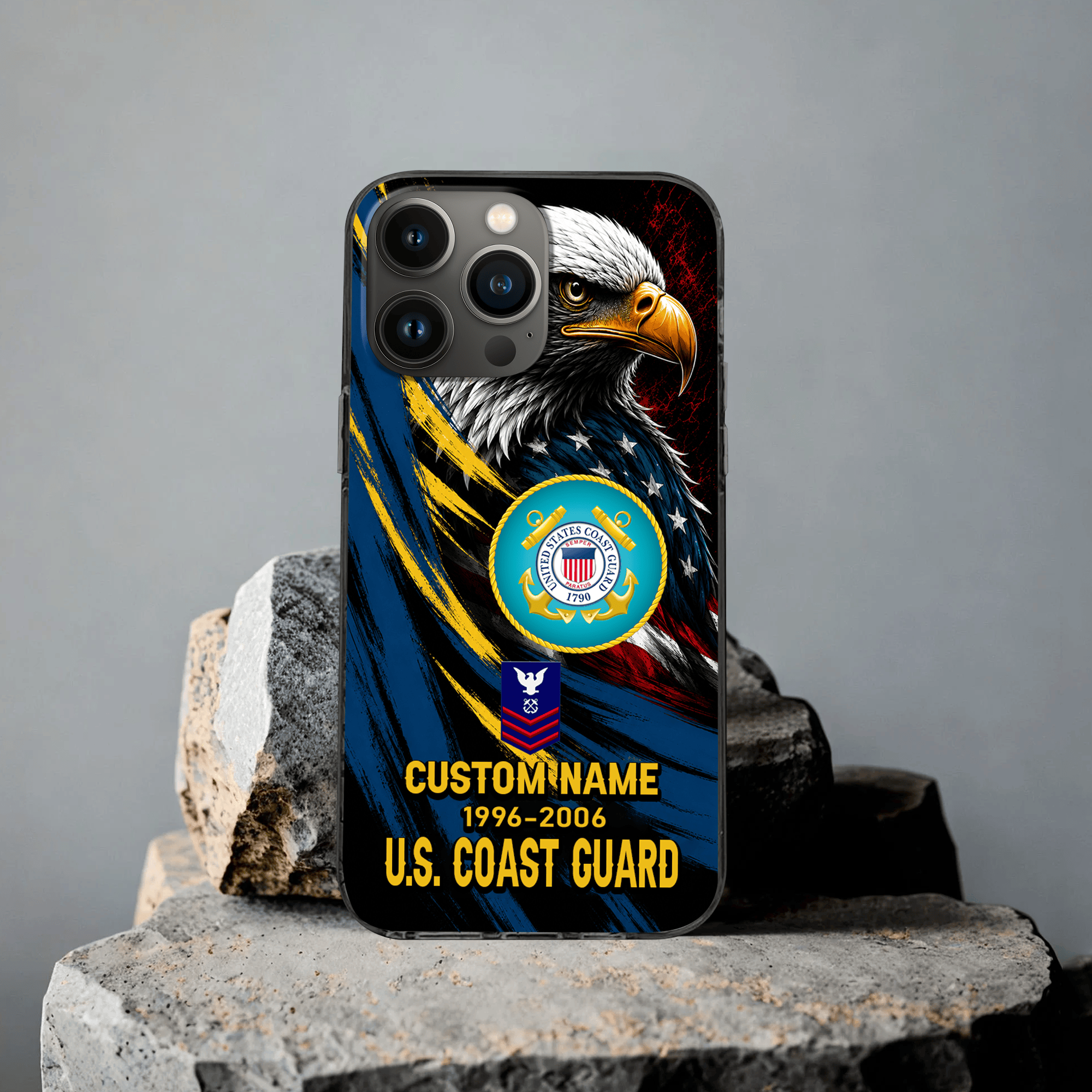 Premium Custom USCG Phone Case VPVC507685, Gifts For Coast Guard Veteran, Best Gifts On Father’s Day, Veterans Day