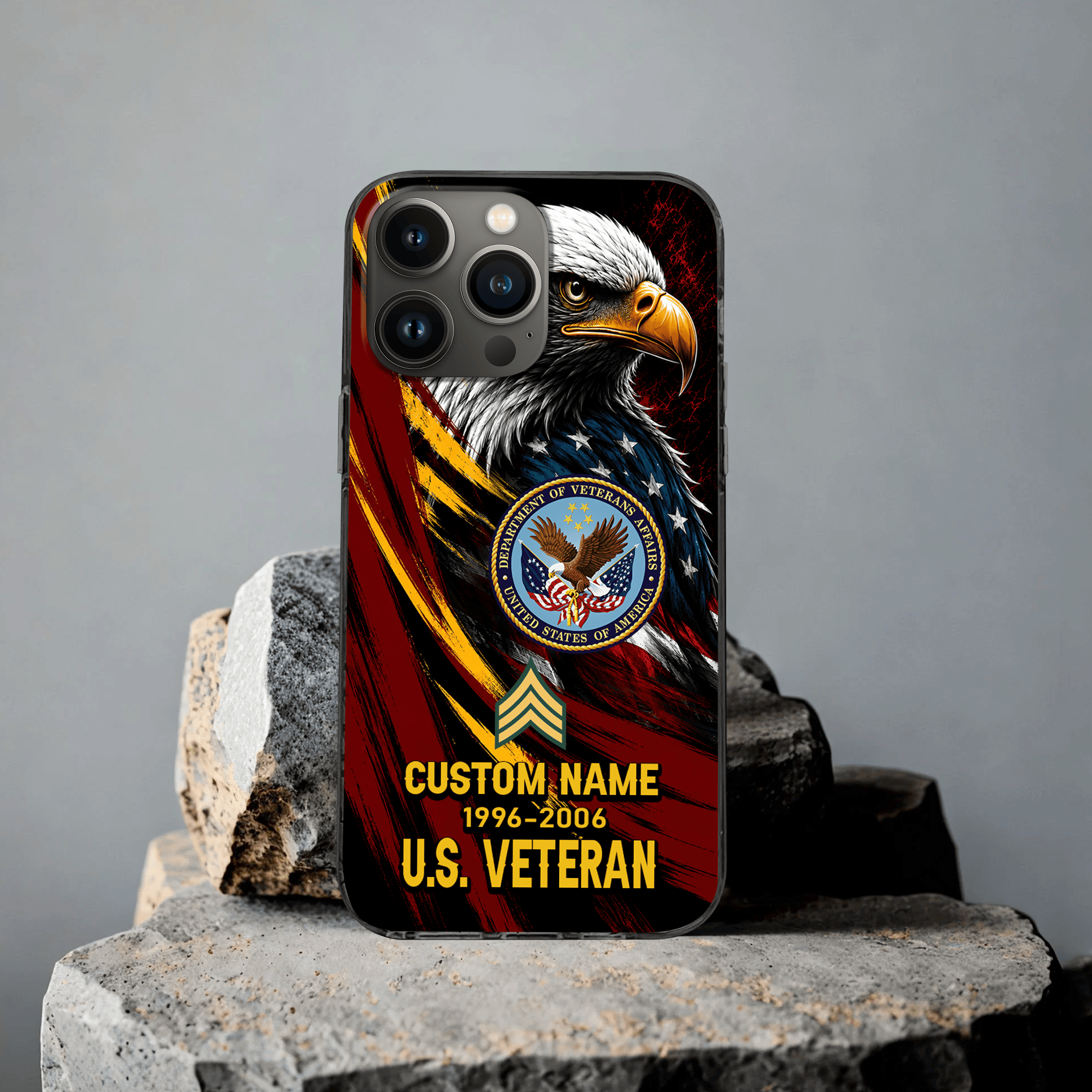 Premium Custom US Veteran Phone Case VPVC507687, Gifts For US Veteran, Best Gifts On Father’s Day, Veterans Day