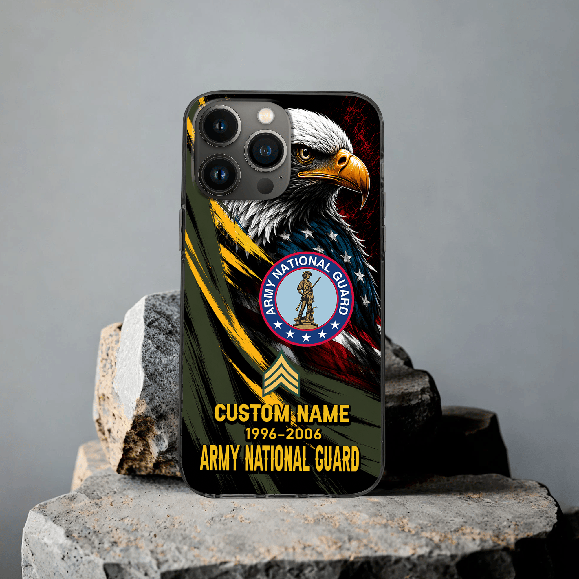 Premium Custom Army National Guard Phone Case VPVC507688, Gifts For Army National Guard Veteran, Best Gifts On Father’s Day, Veterans Day