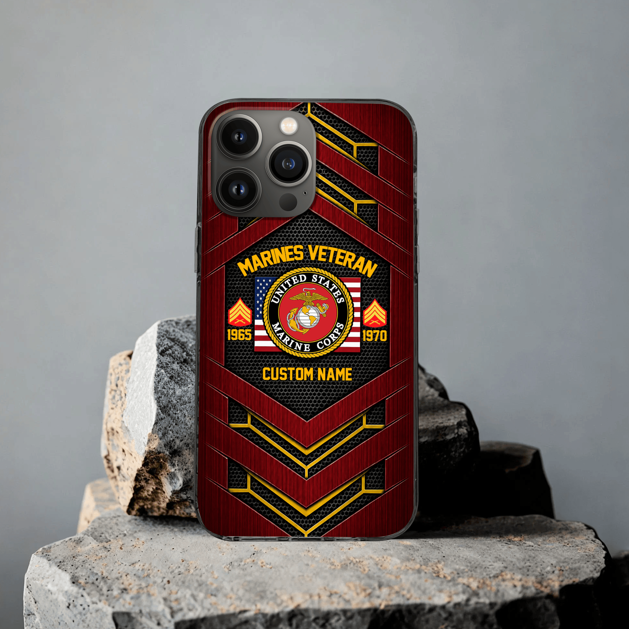 Premium Custom USMC Phone Case VPVC507693, Gifts For Marine Veteran, Best Gifts On Father’s Day, Veterans Day