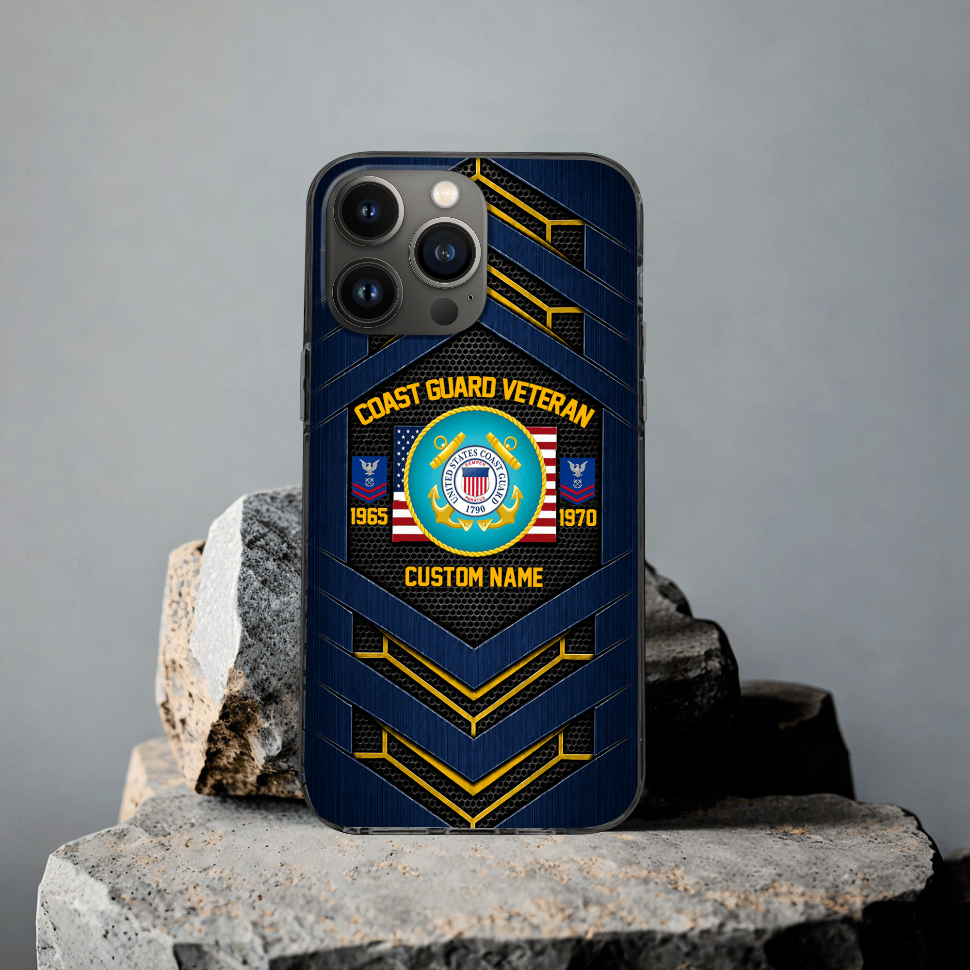 Premium Custom USCG Phone Case VPVC507695, Gifts For Coast Guard Veteran, Best Gifts On Father’s Day, Veterans Day