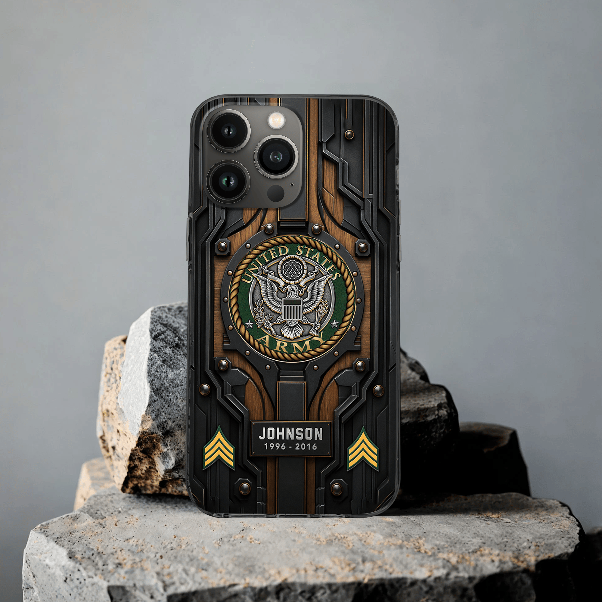 Premium Custom US Army Phone Case VPVC507701, Gifts For Army Veteran, Best Gifts On Father’s Day, Veterans Day
