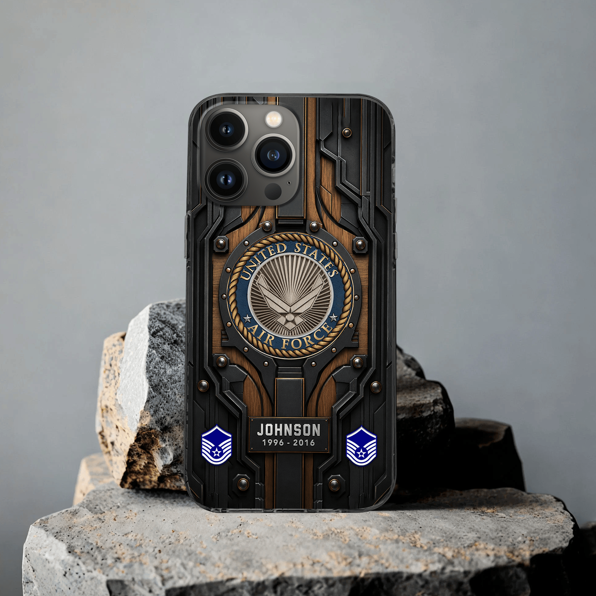 Premium Custom USAF Phone Case VPVC507704, Gifts For Air Force Veteran, Best Gifts On Father’s Day, Veterans Day