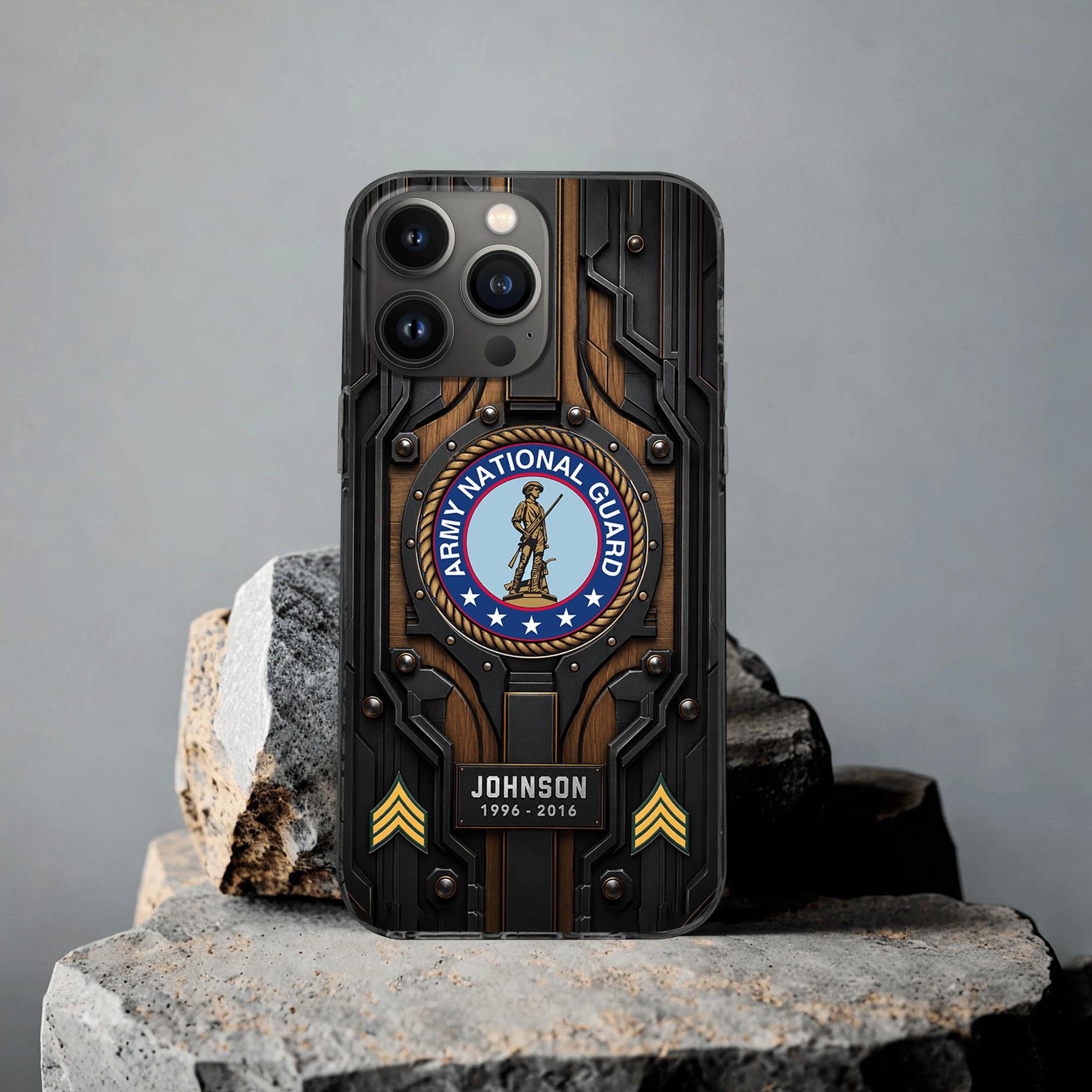 Premium Custom Army National Guard Phone Case VPVC507708, Gifts For Army National Guard Veteran, Best Gifts On Father’s Day, Veterans Day