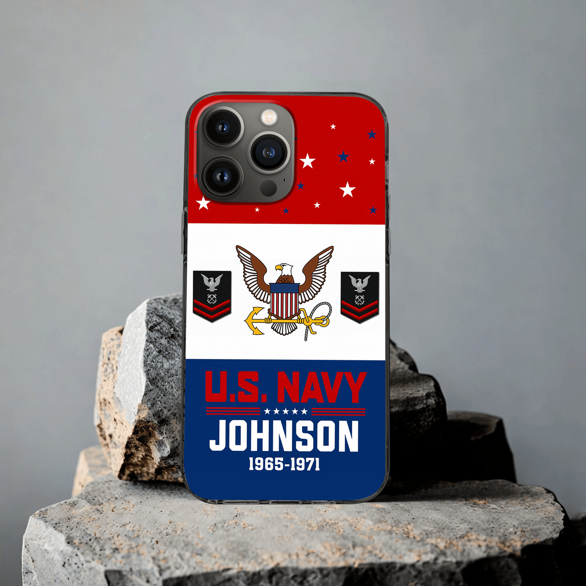 Premium Custom US Navy Phone Case VPVC507712, Gifts For Navy Veteran, Best Gifts On Father’s Day, Veterans Day