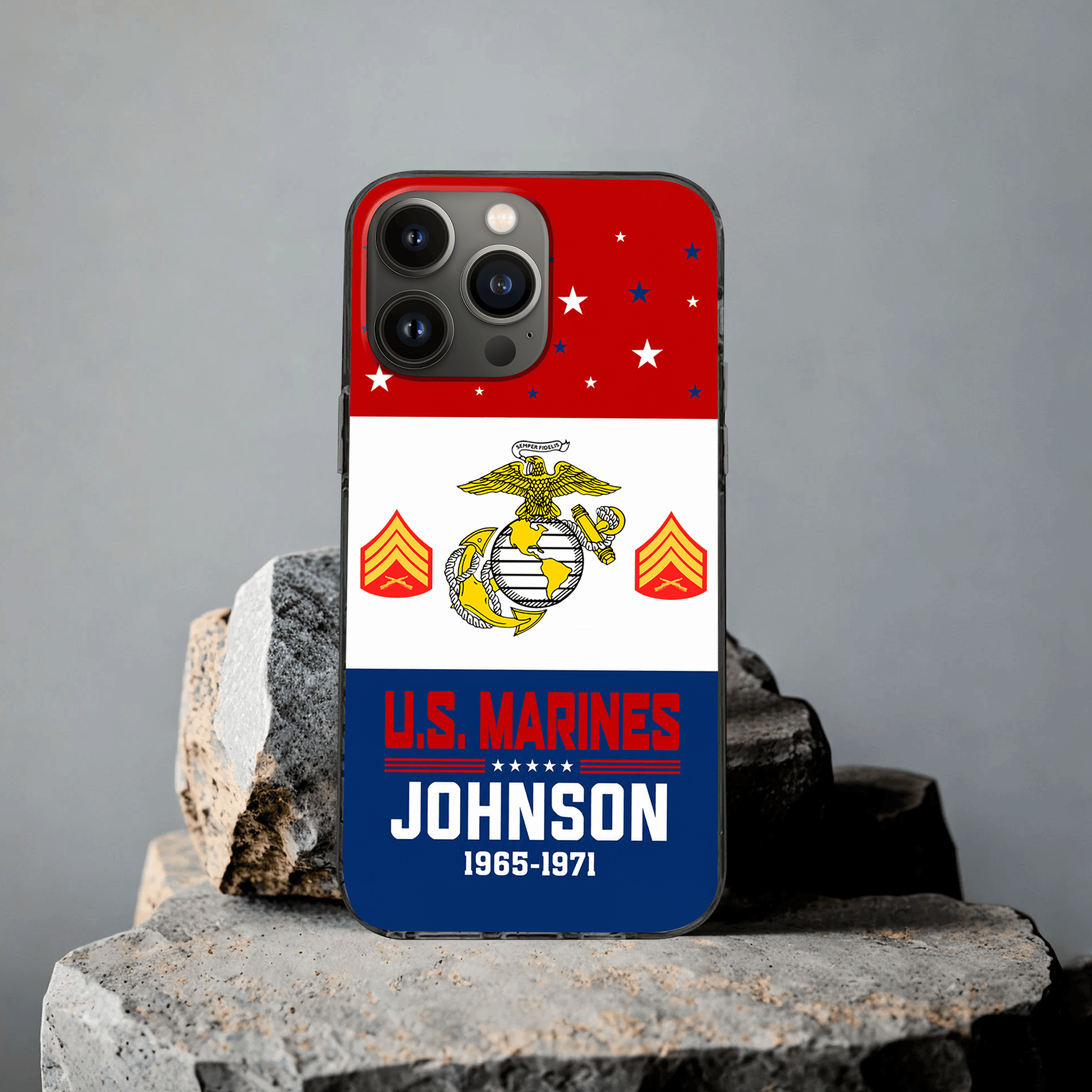 Premium Custom USMC Phone Case VPVC507713, Gifts For Marine Veteran, Best Gifts On Father’s Day, Veterans Day