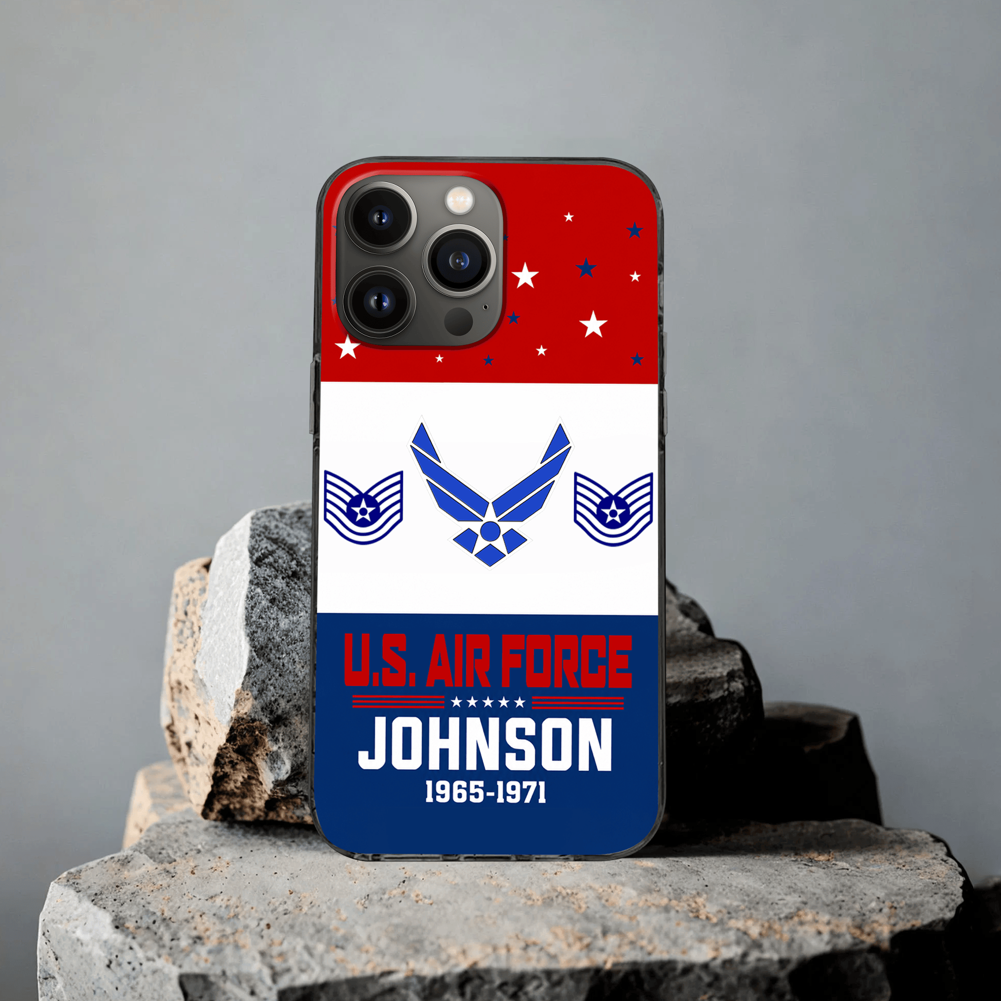 Premium Custom USAF Phone Case VPVC507714, Gifts For Air Force Veteran, Best Gifts On Father’s Day, Veterans Day