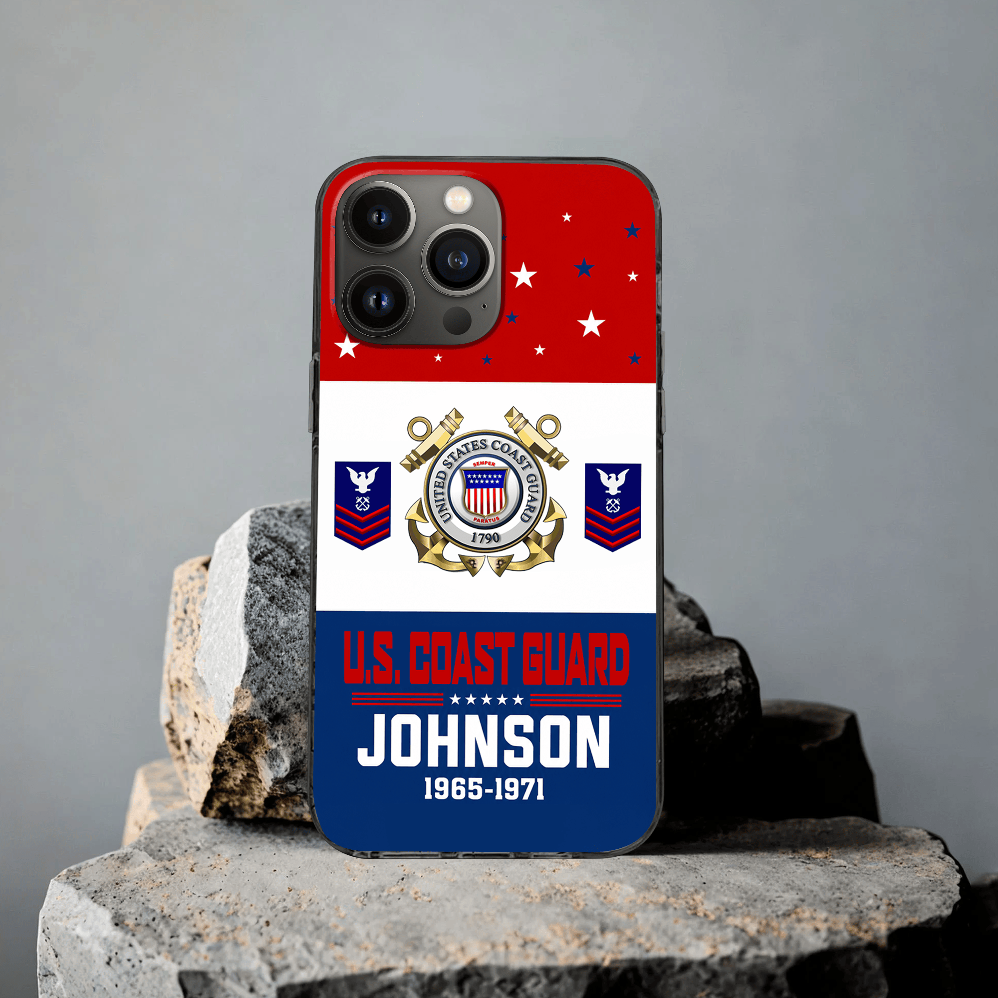 Premium Custom USCG Phone Case VPVC507715, Gifts For Coast Guard Veteran, Best Gifts On Father’s Day, Veterans Day