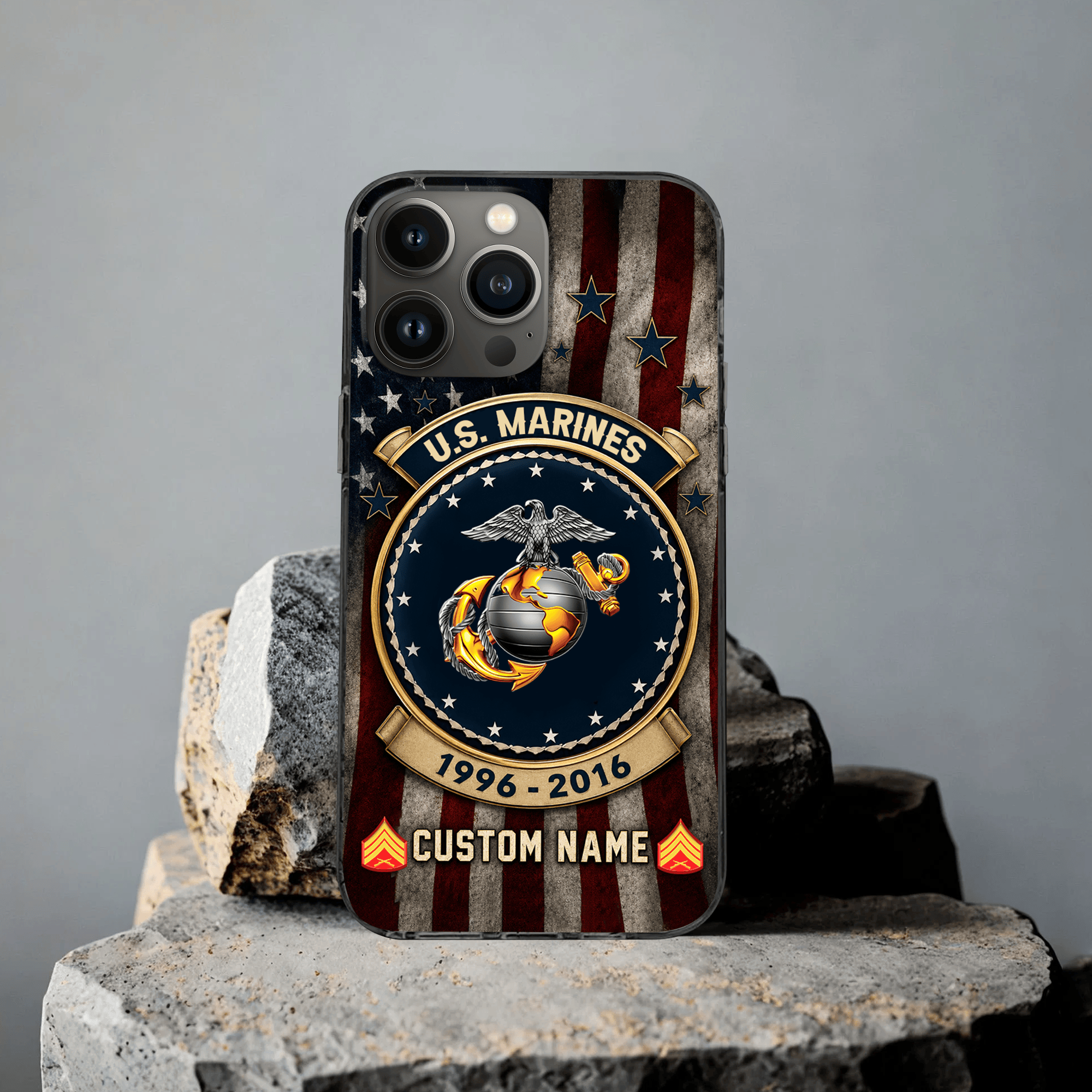 Premium Custom USMC Phone Case VPVC507723, Gifts For Marine Veteran, Best Gifts On Father’s Day, Veterans Day