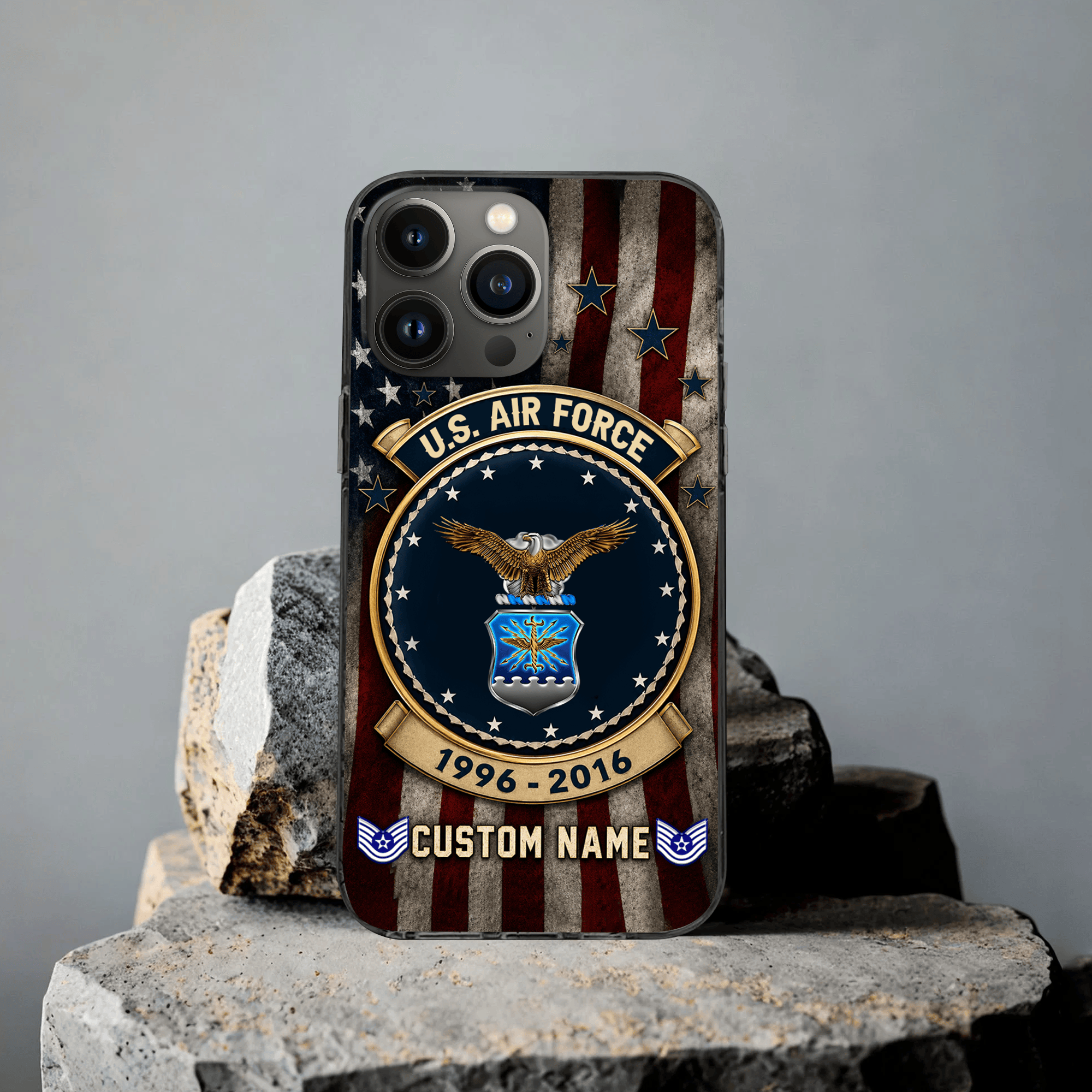 Premium Custom USAF Phone Case VPVC507724, Gifts For Air Force Veteran, Best Gifts On Father’s Day, Veterans Day