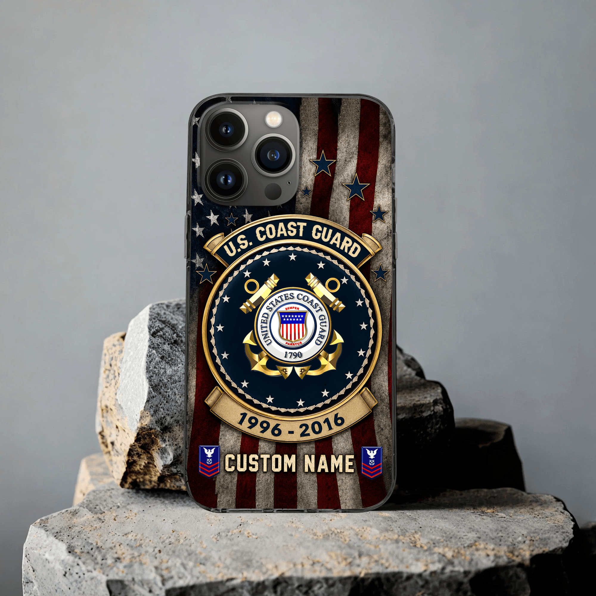 Premium Custom USCG Phone Case VPVC507725, Gifts For Coast Guard Veteran, Best Gifts On Father’s Day, Veterans Day