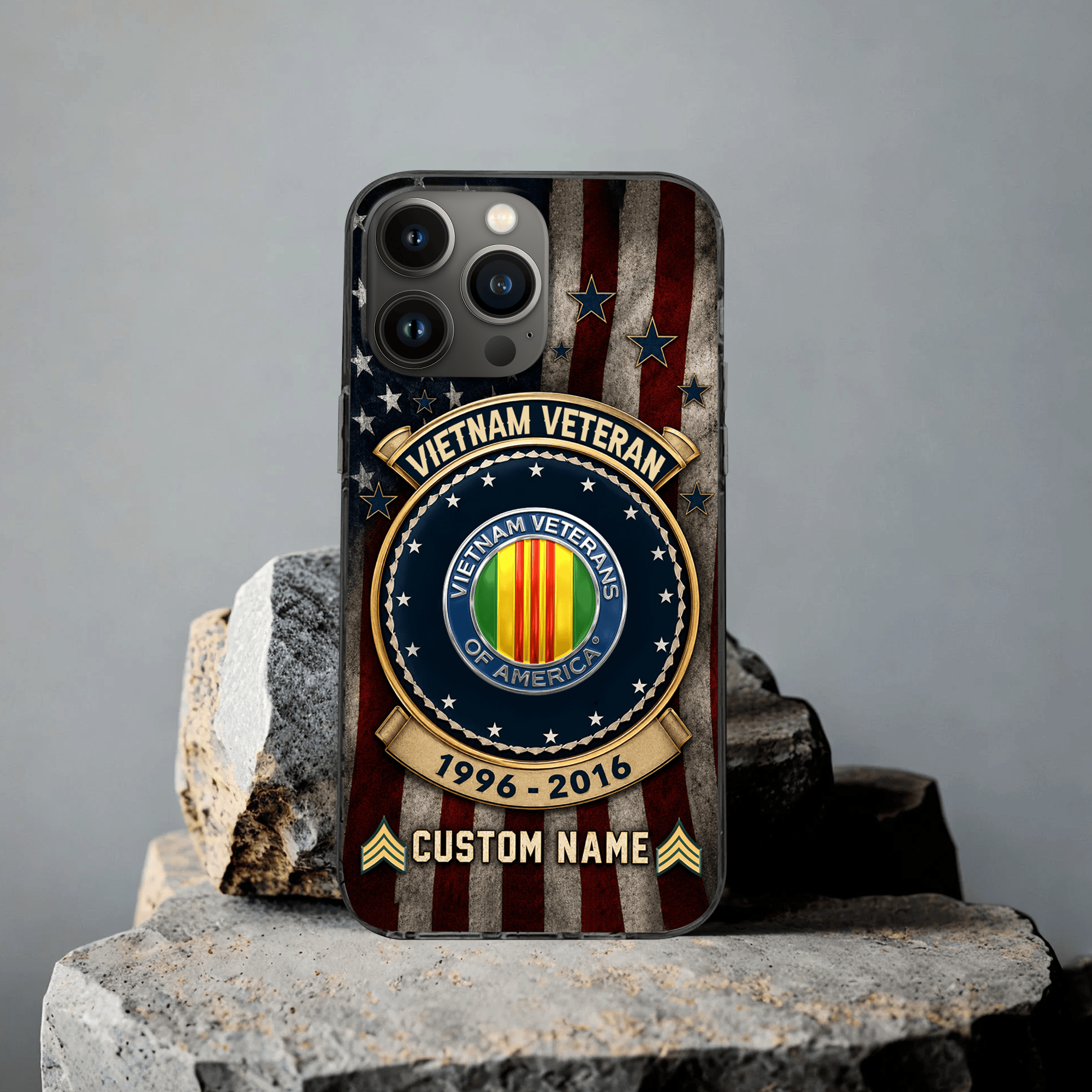 Premium Custom Vietnam Veteran Phone Case VPVC507726, Gifts For Vietnam Veterans, Best Gifts On Father’s Day, Veterans Day