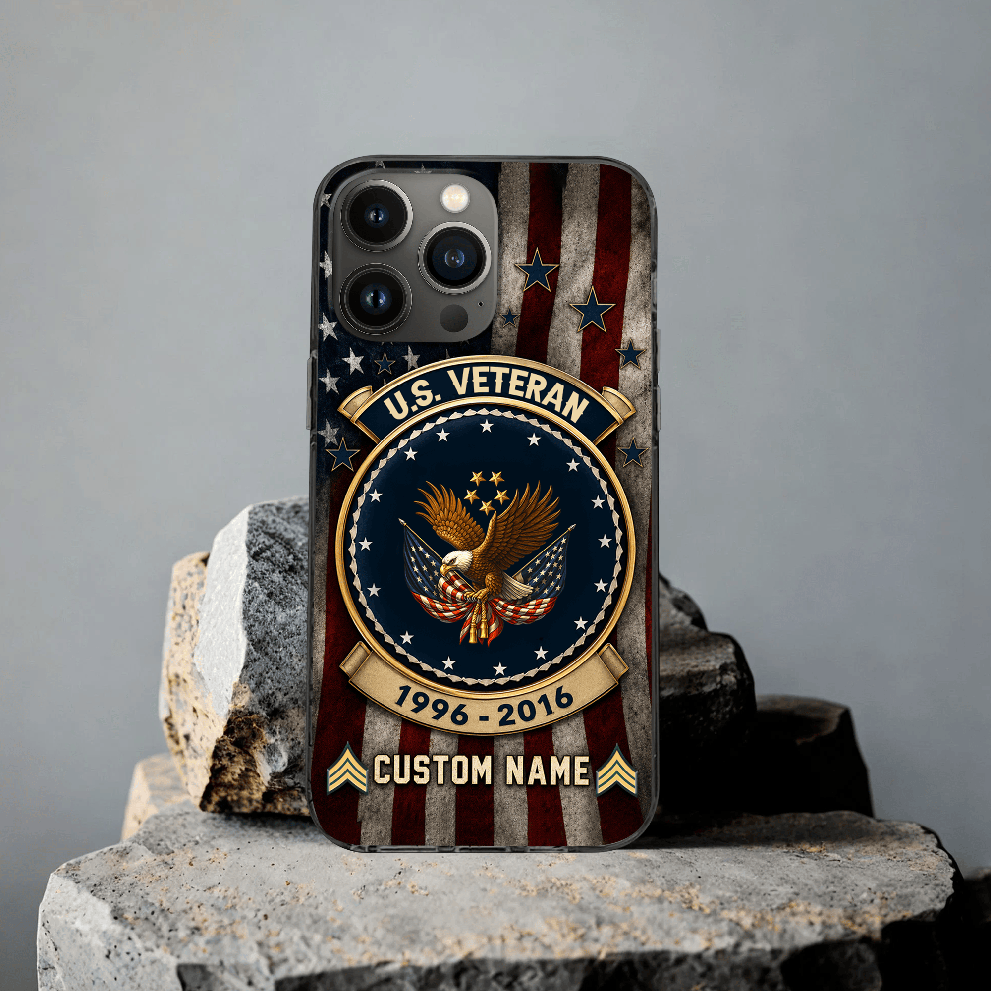 Premium Custom US Veteran Phone Case VPVC507727, Gifts For US Veteran, Best Gifts On Father’s Day, Veterans Day